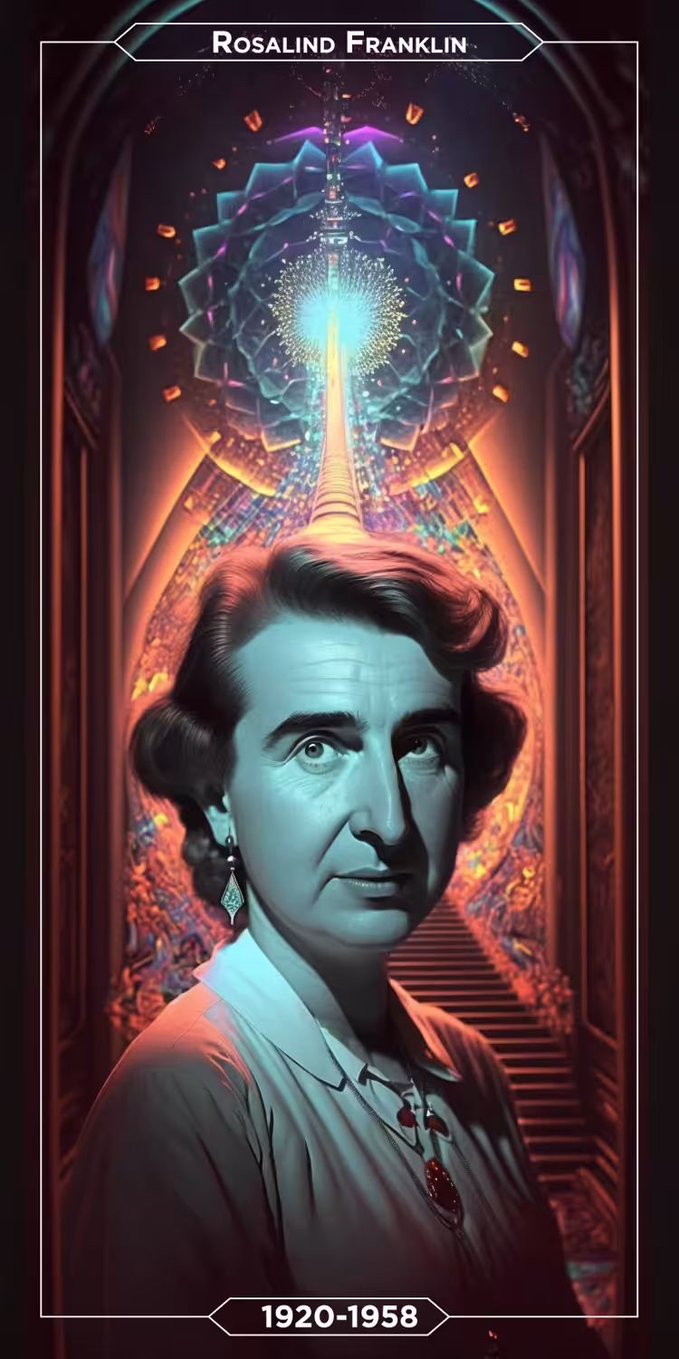 PSYCHEDELIC JOURNALS: ROSALIND FRANKLIN - TRIBUTE 