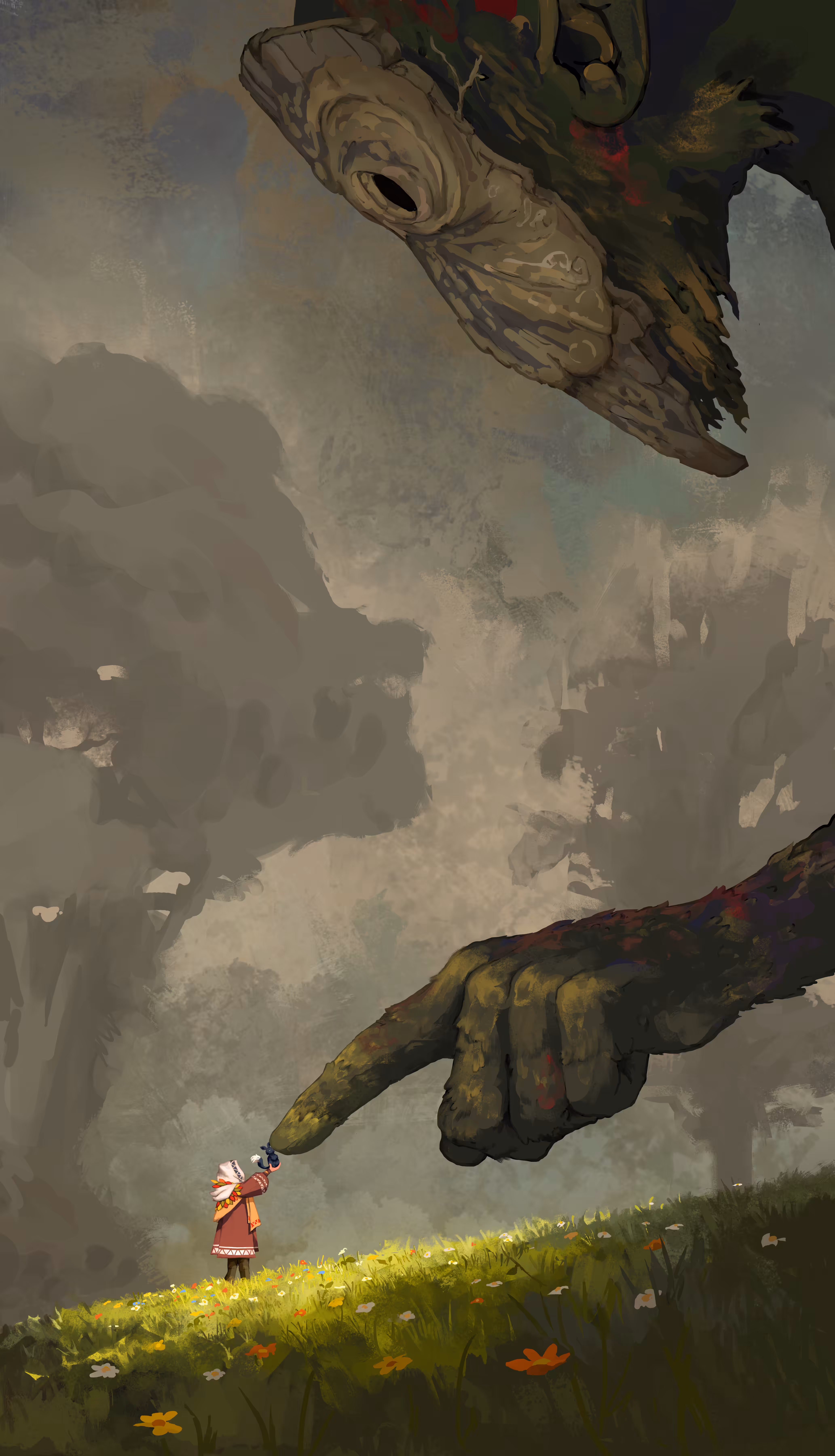 for the last time, no, he doesn't have a fever