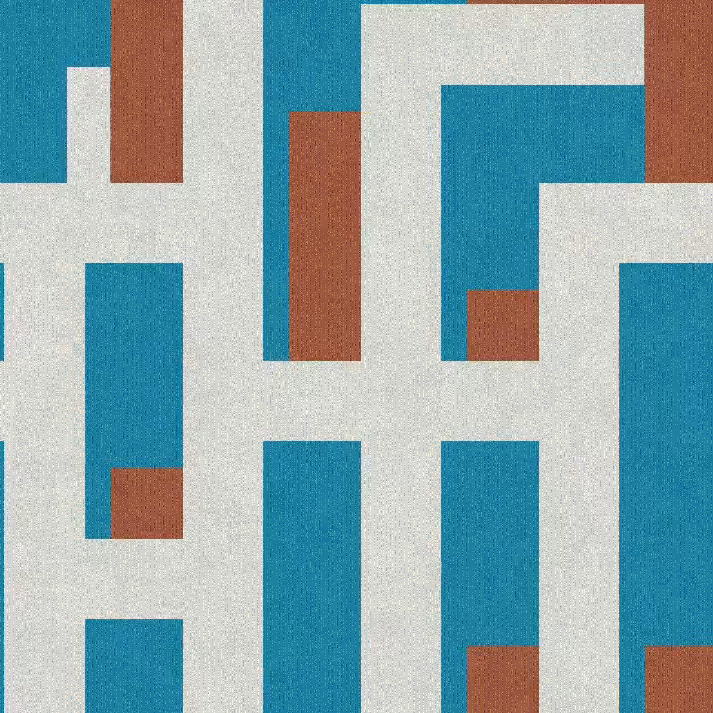 Rectangular Abstract Painting #123