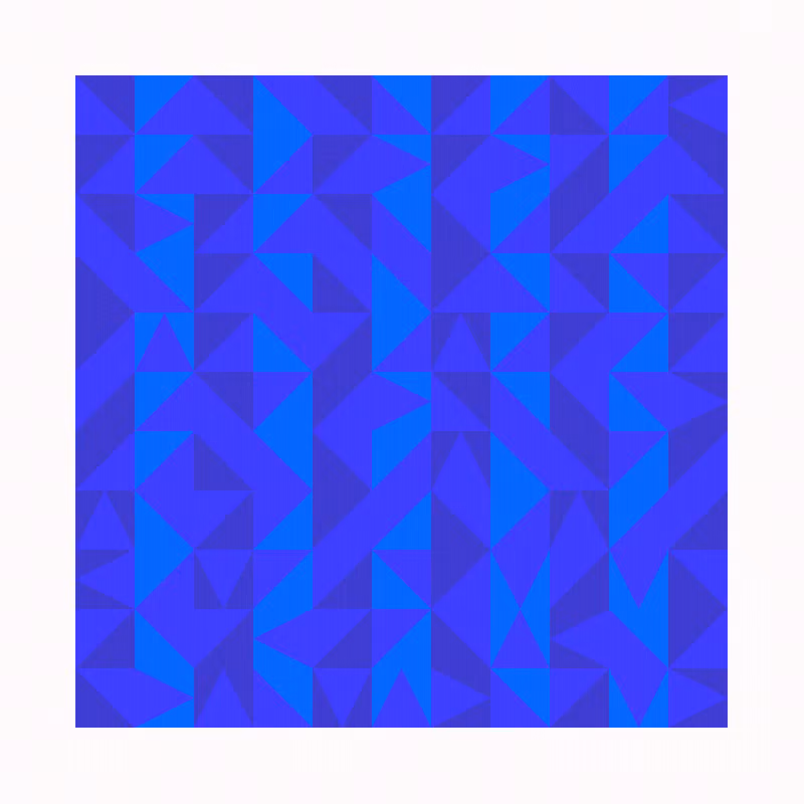 Triangle Pattern II #16