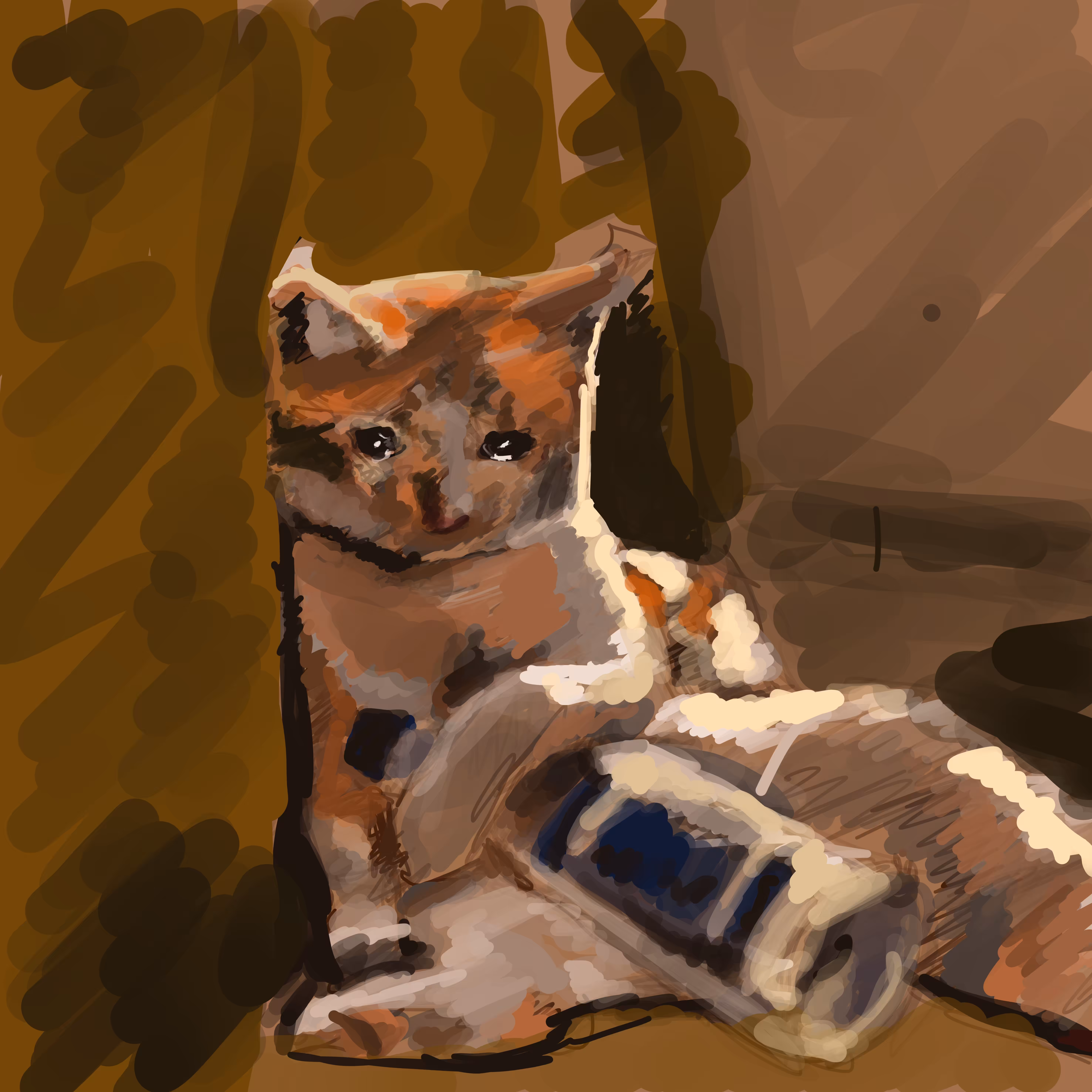 Drunk kitty 