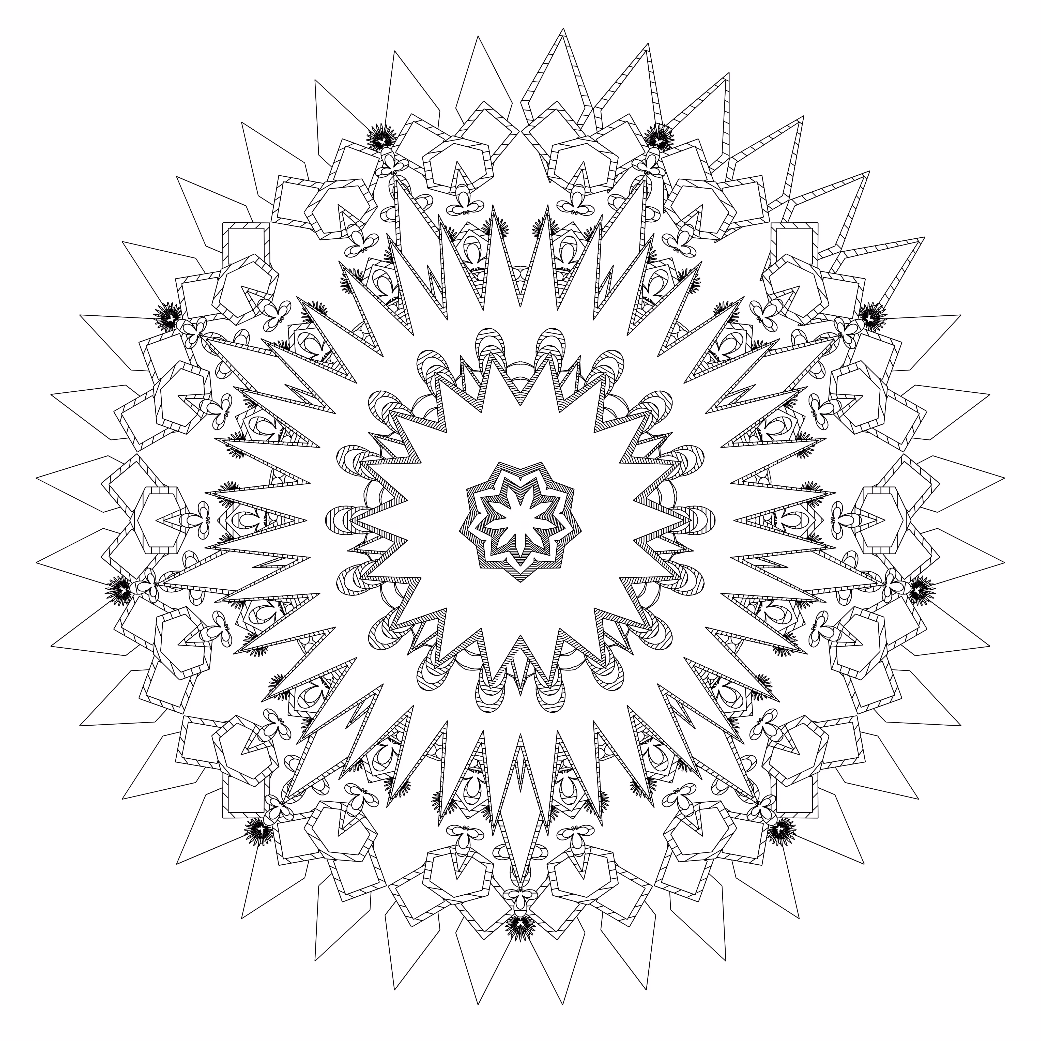 LL21 Mandala #13