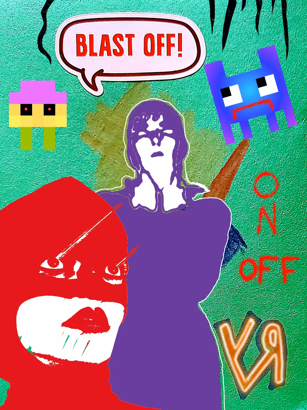 "Blast Off" by Richard F. Yates (Holy Fool)