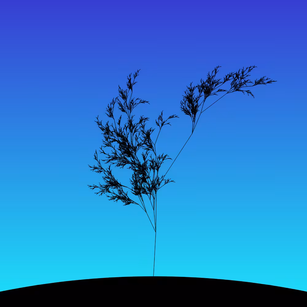 Fractal-Lsystem Tree #89