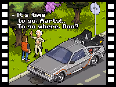 Cinemash_01_DeLorean