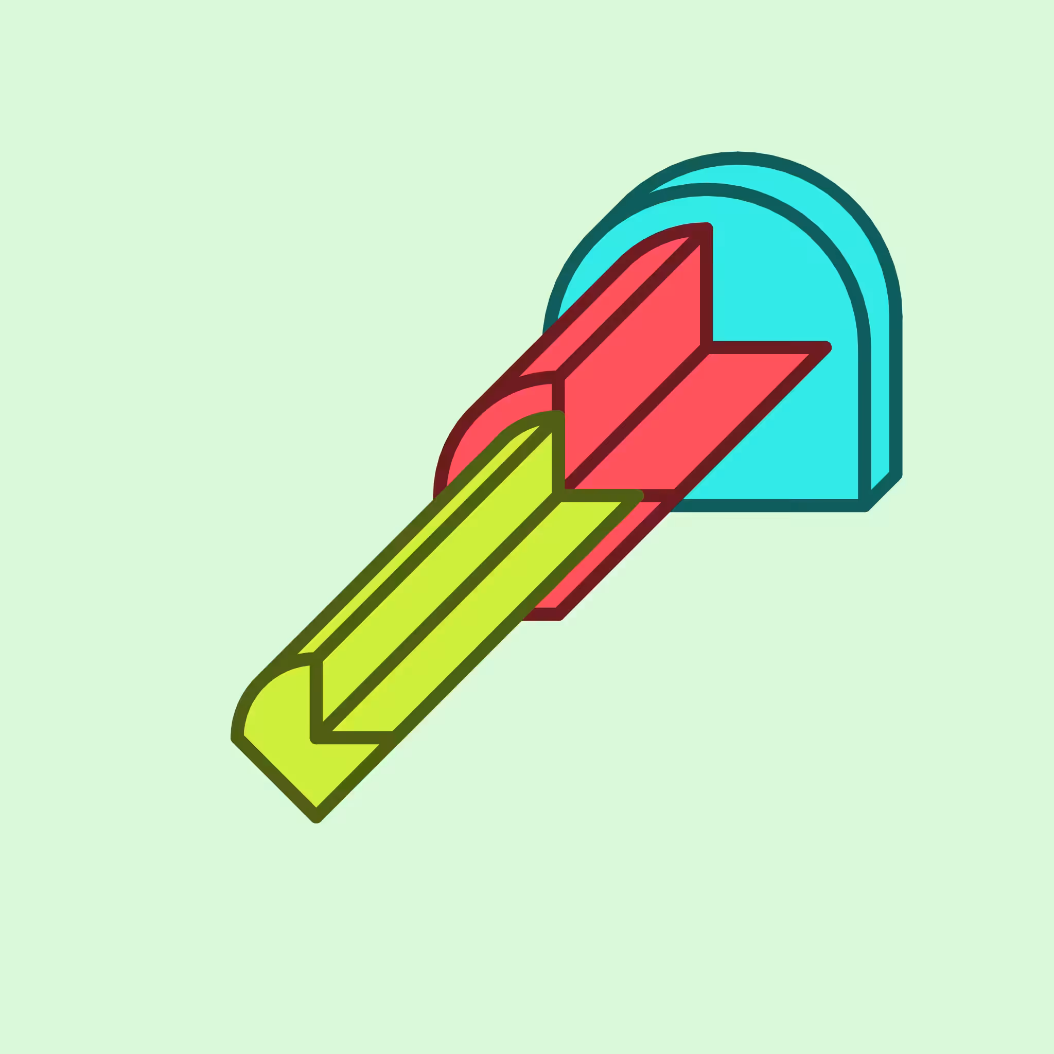 Calm shapes #531