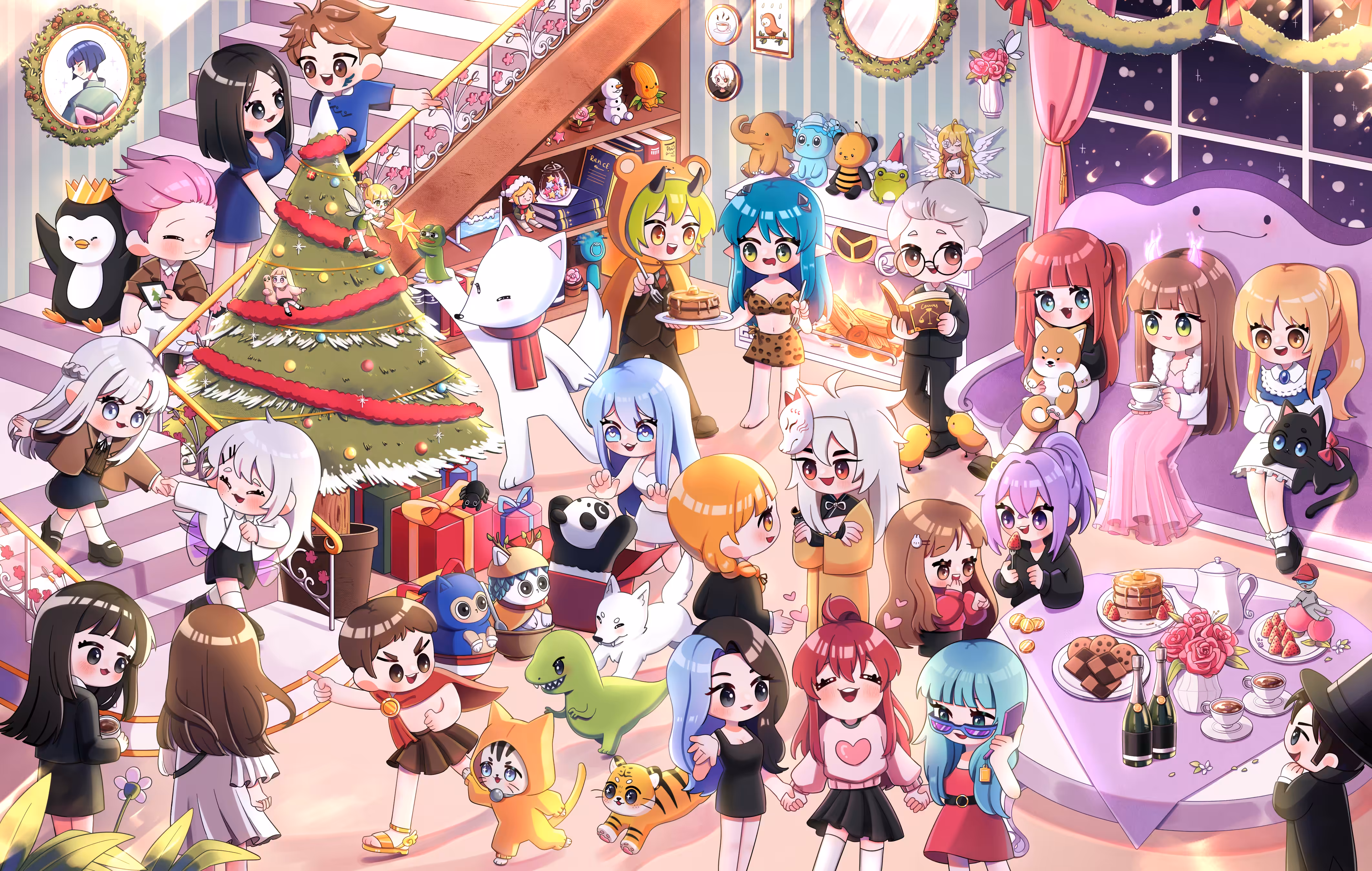 Christmas w the anons