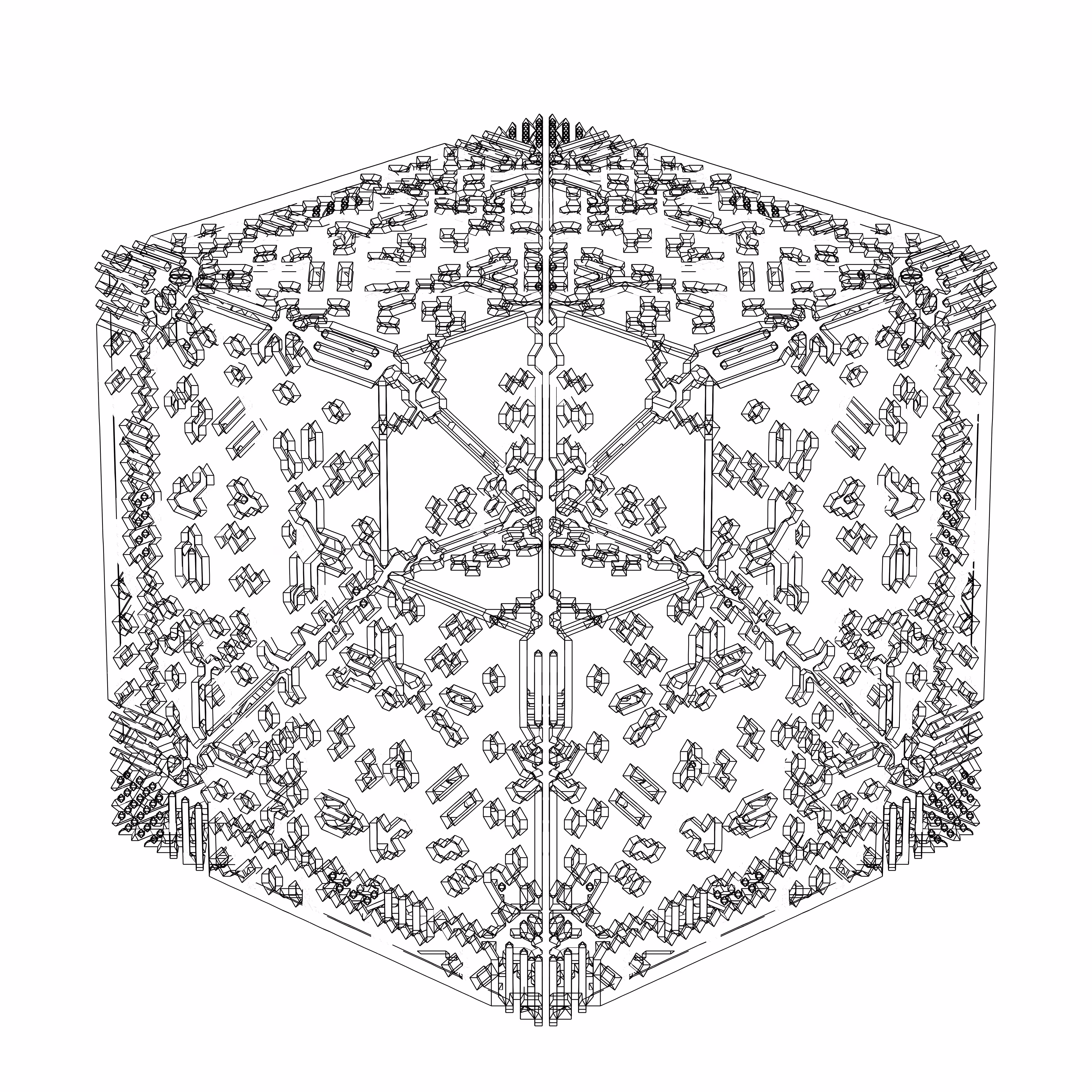 LL21 Alien Art Cube #401