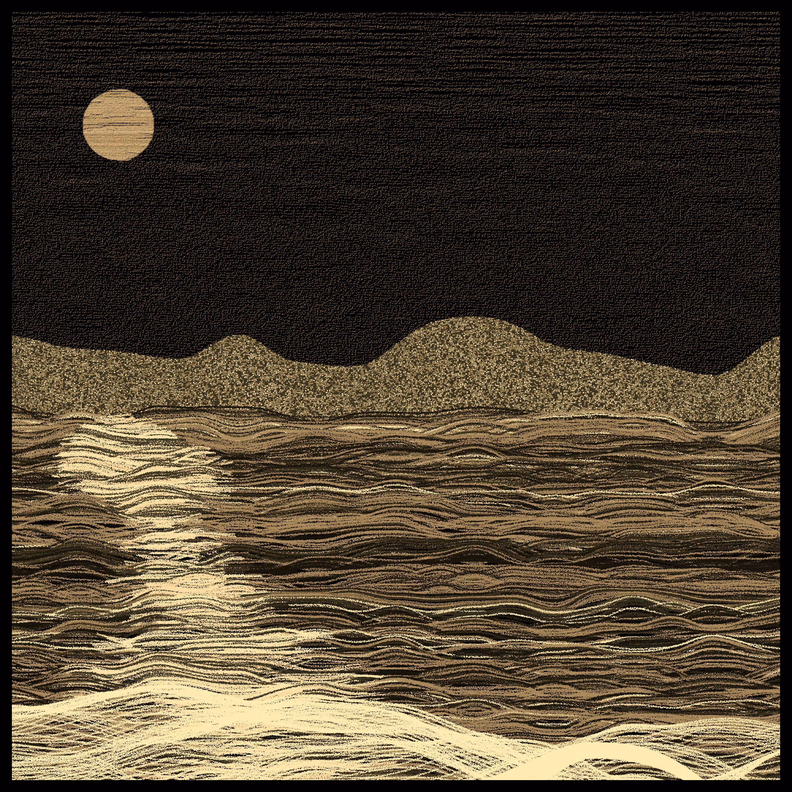 Moonlit Sea #36