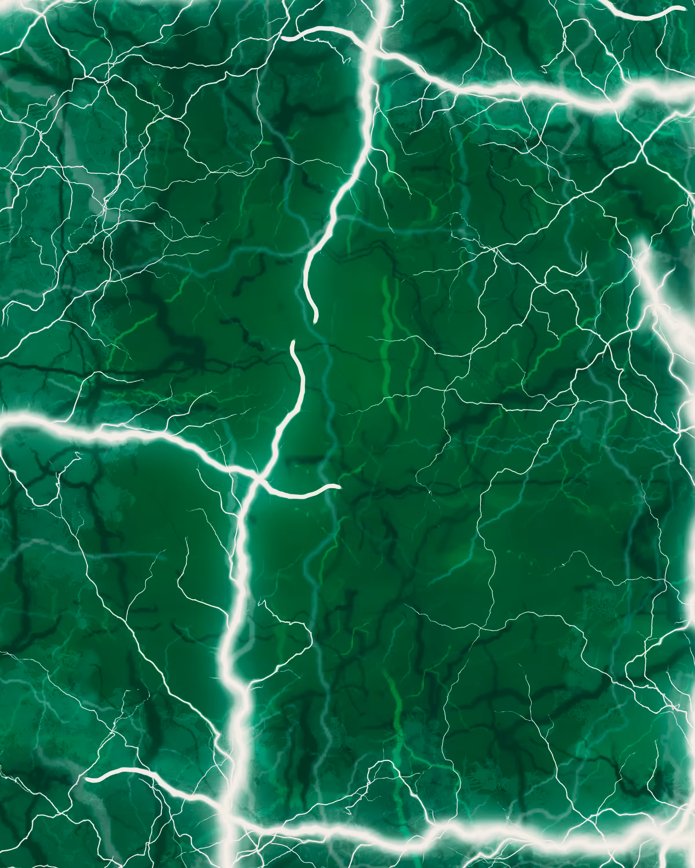 Lightening in Green 