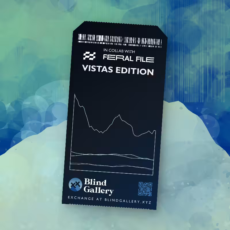 Blind Gallery Mint Pass (Vistas Edition) #195