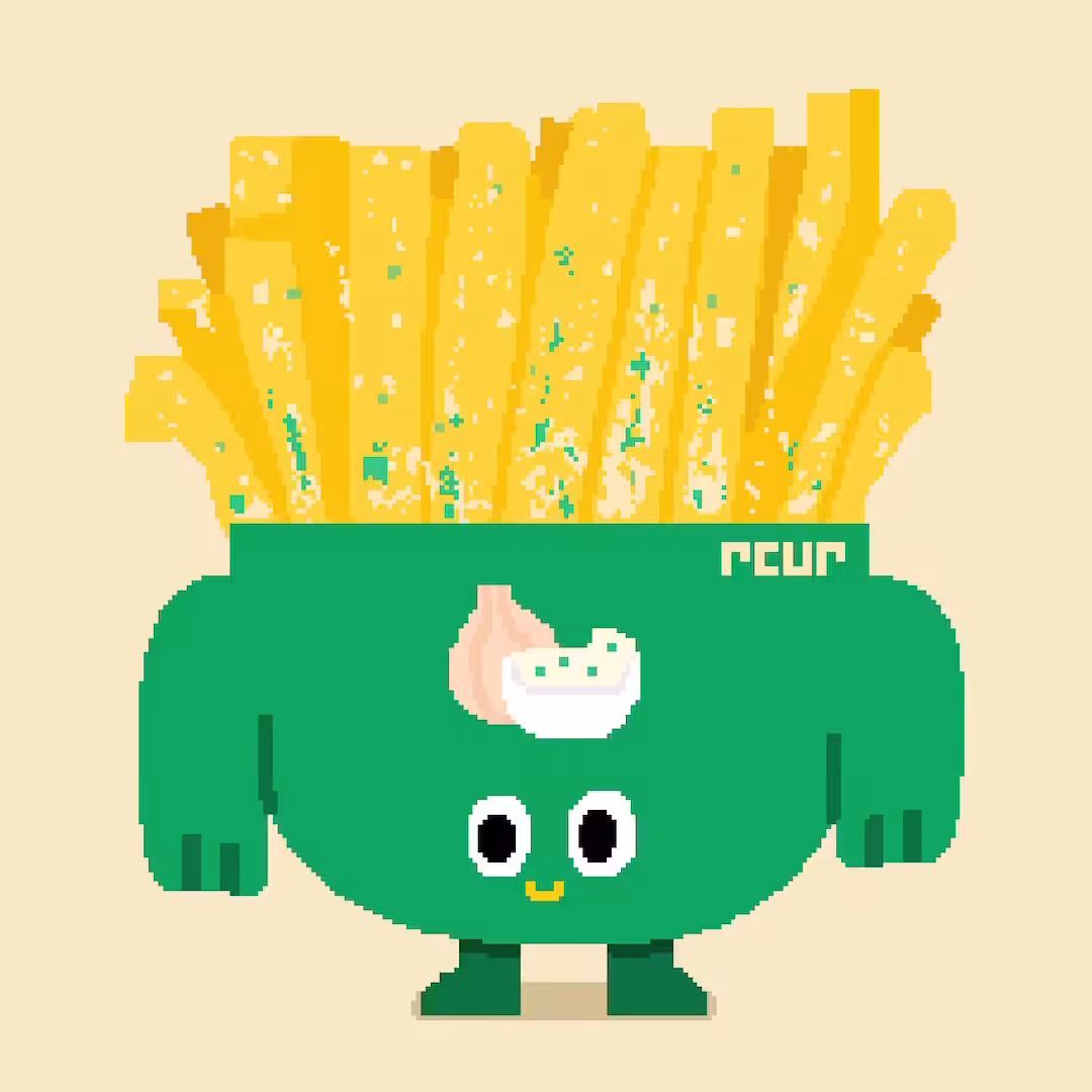 sour cream & onion french fries