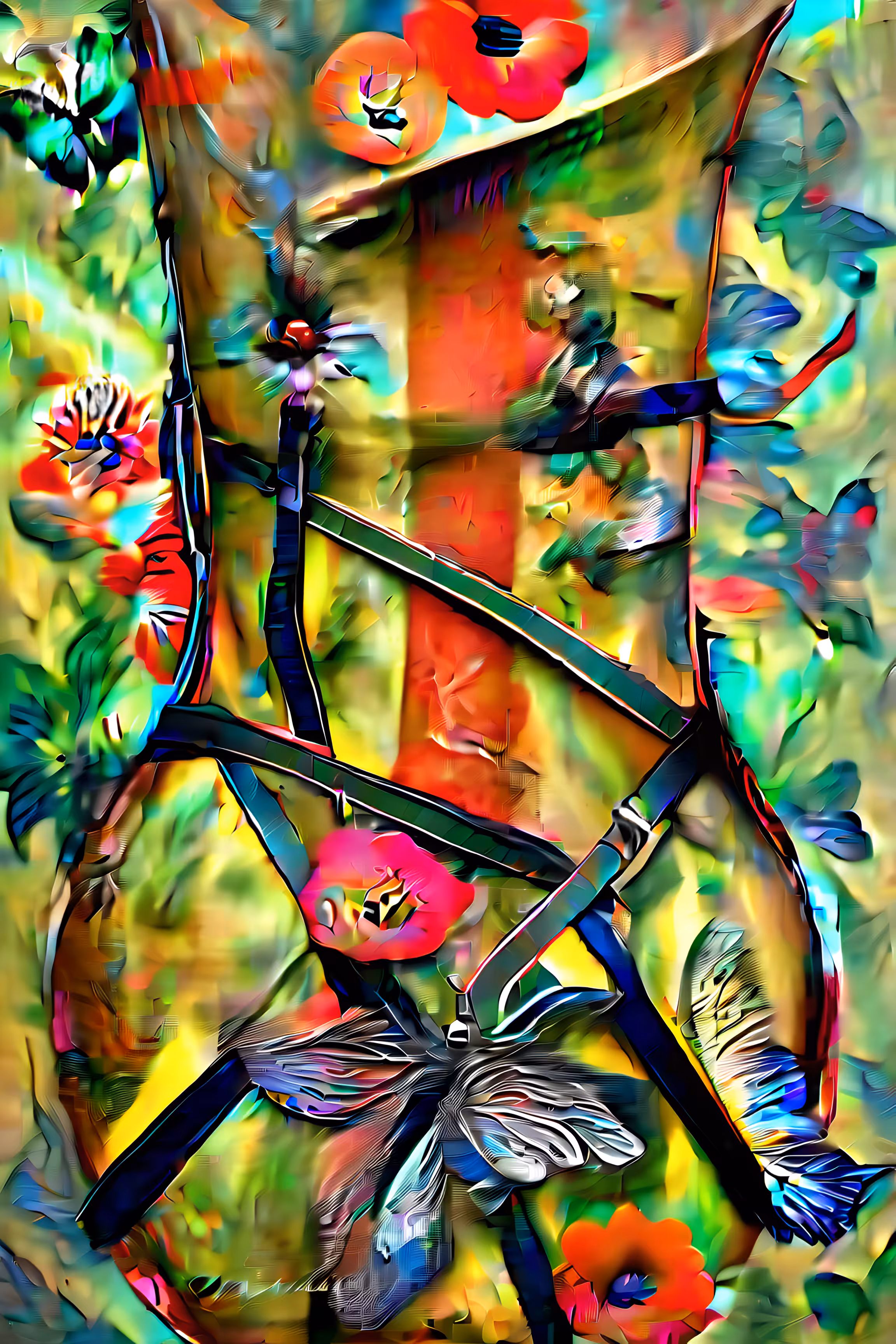 Flower Harness  #74