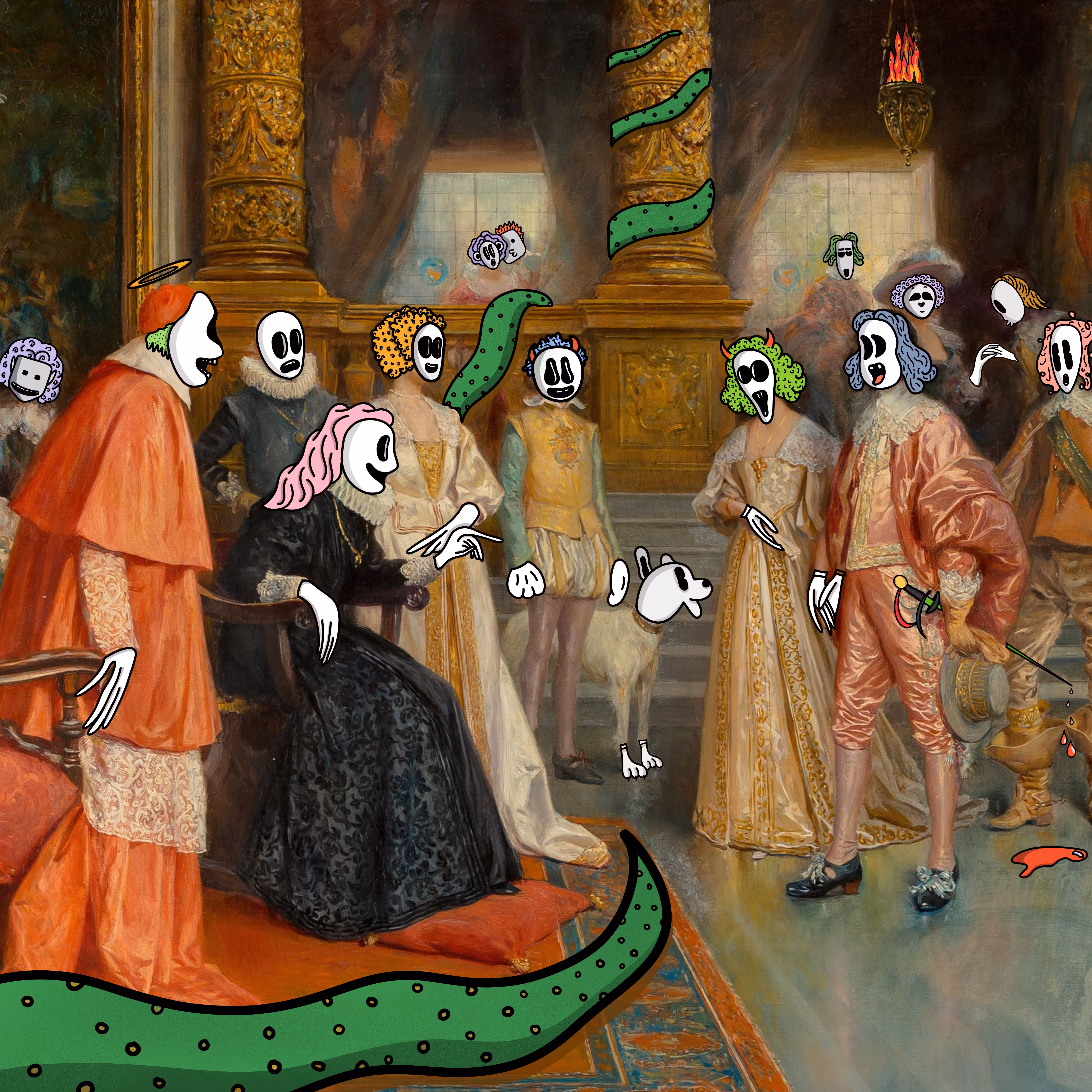 Meeting with Marie de Medici