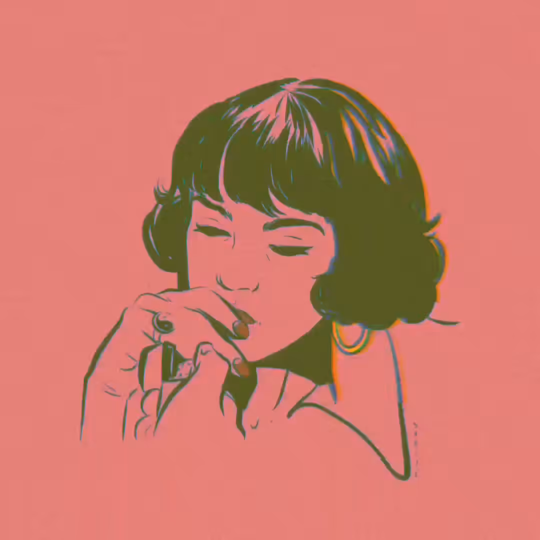 Her Eyes Are Flowers With Burning Bullets