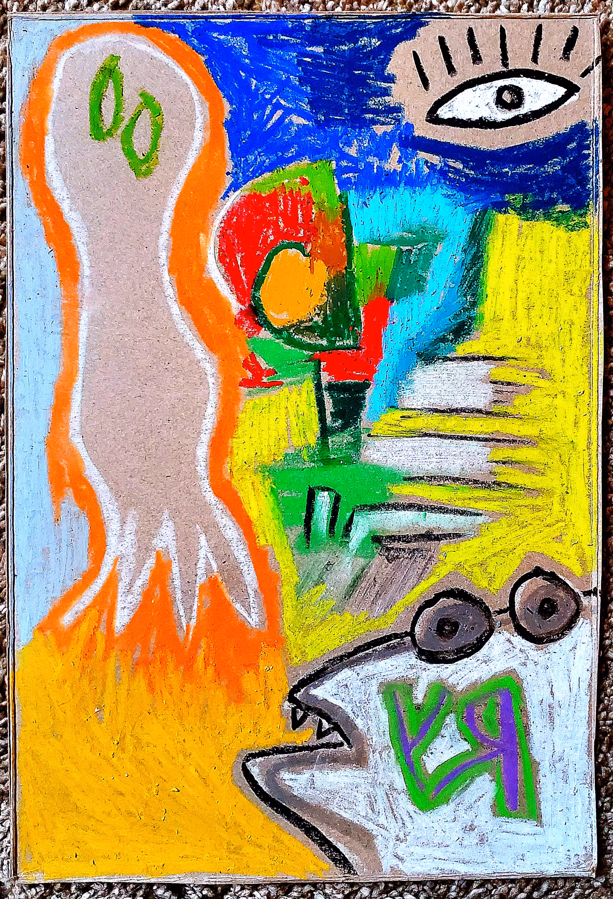 "Séance in Reverse" by Richard F. Yates (Holy Fool)