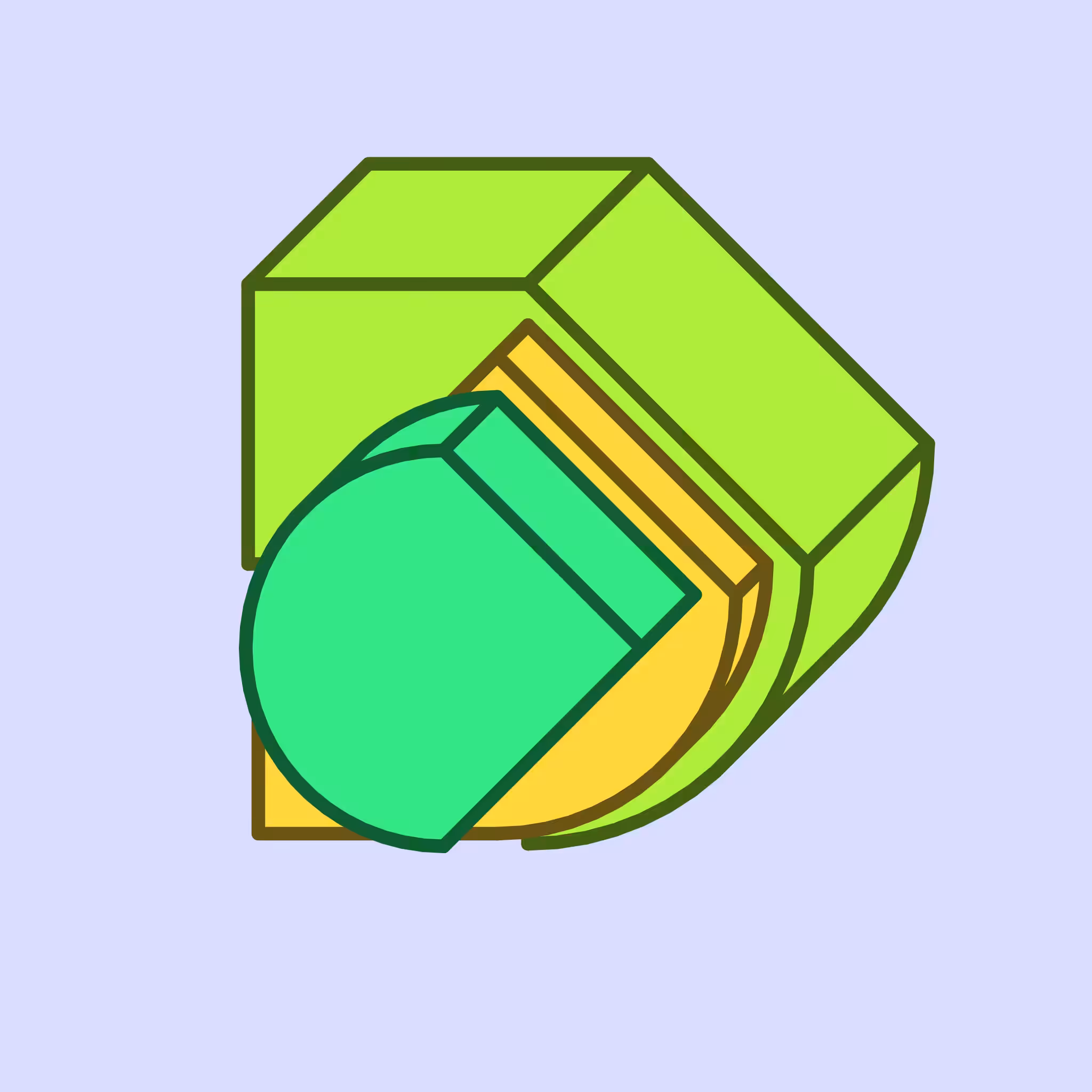 Calm shapes #12