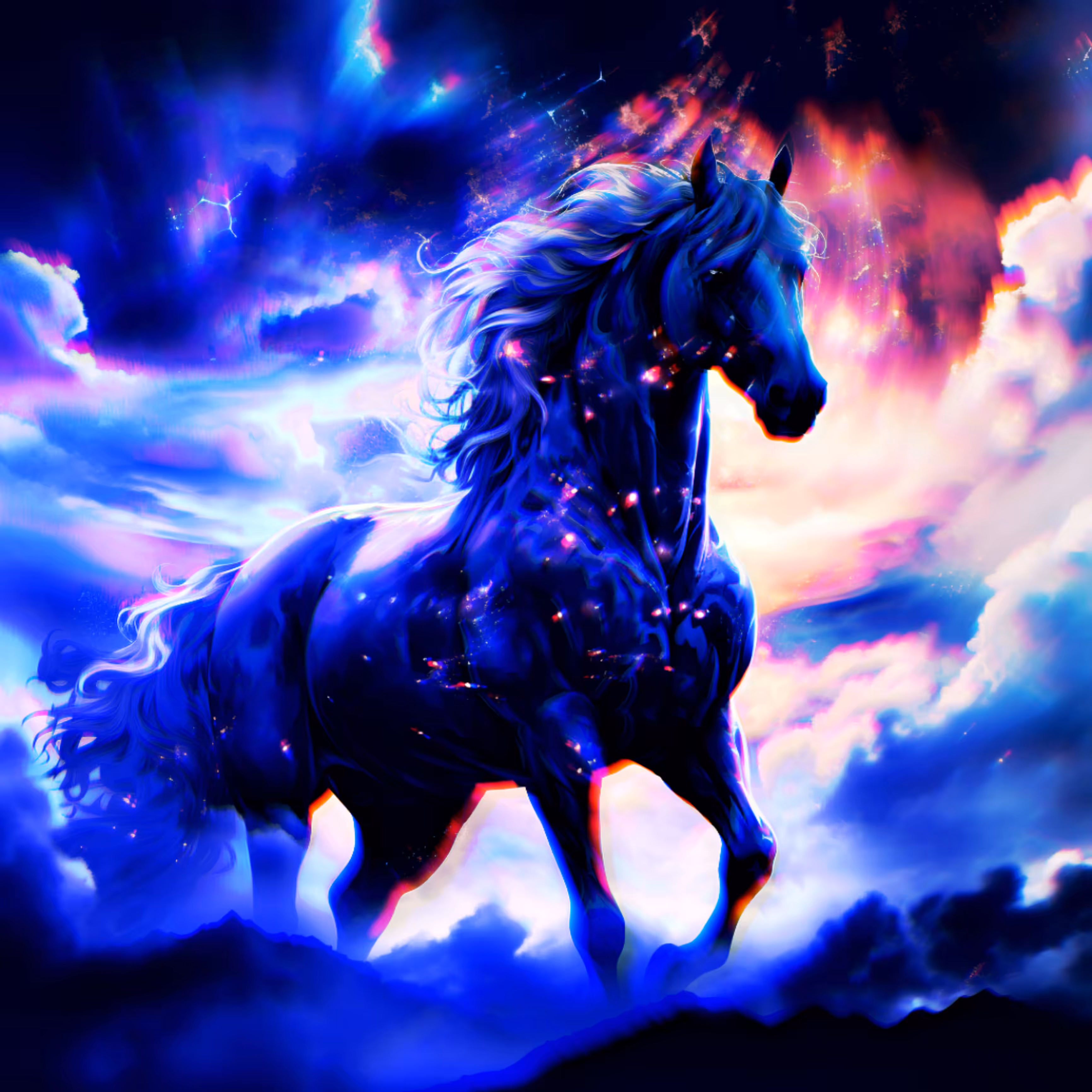 Glitch visions of glitcHorses