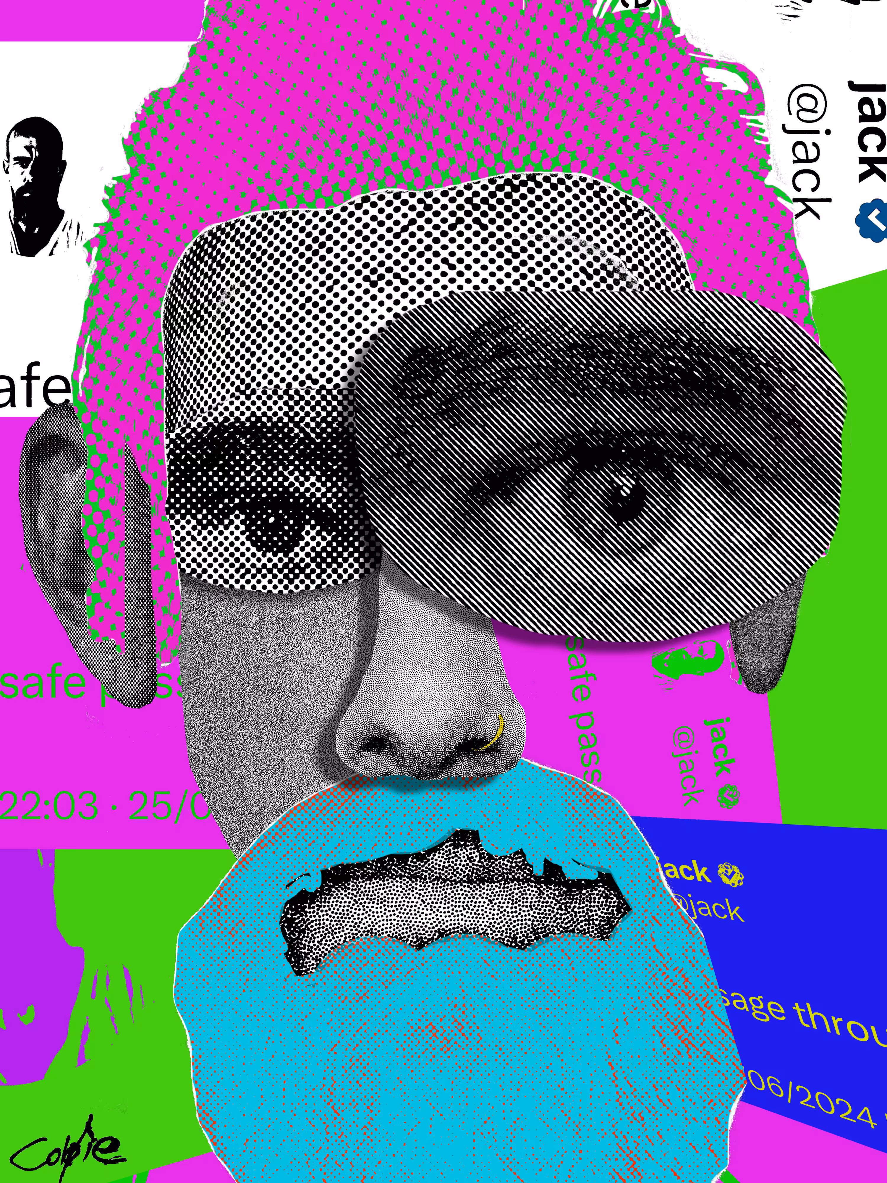 Jack Dorsey - Decentral Eyes - Safe Passage Variant - 26/240