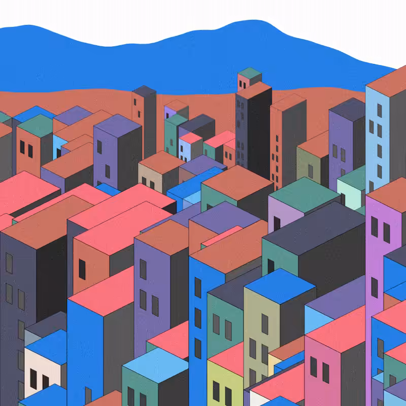 Coloured City #88