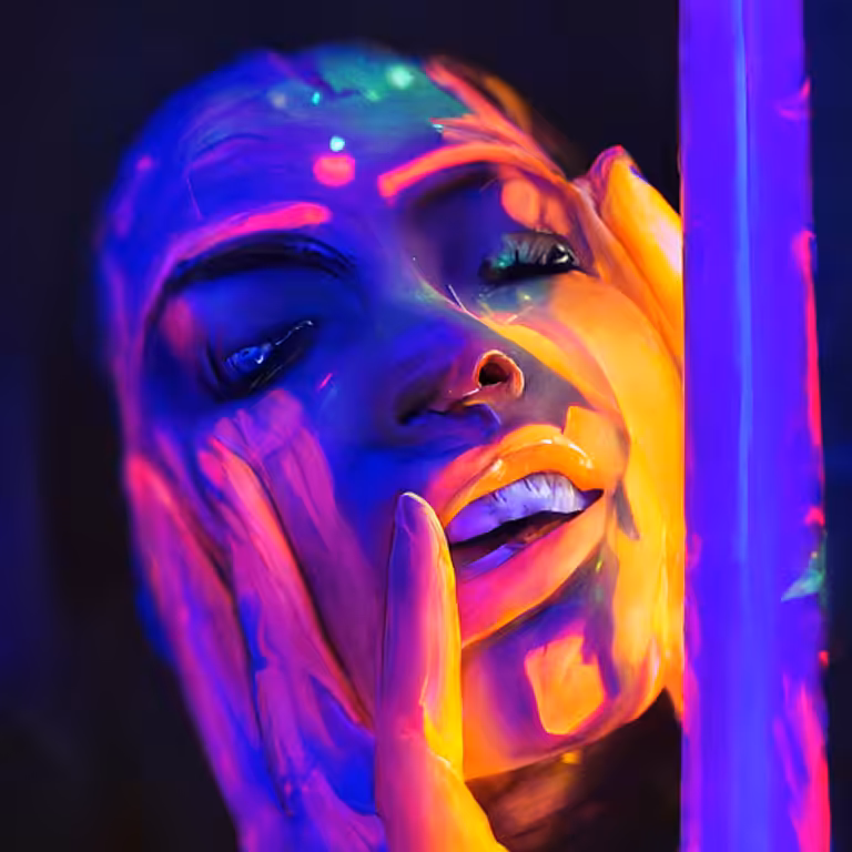 Neon girl