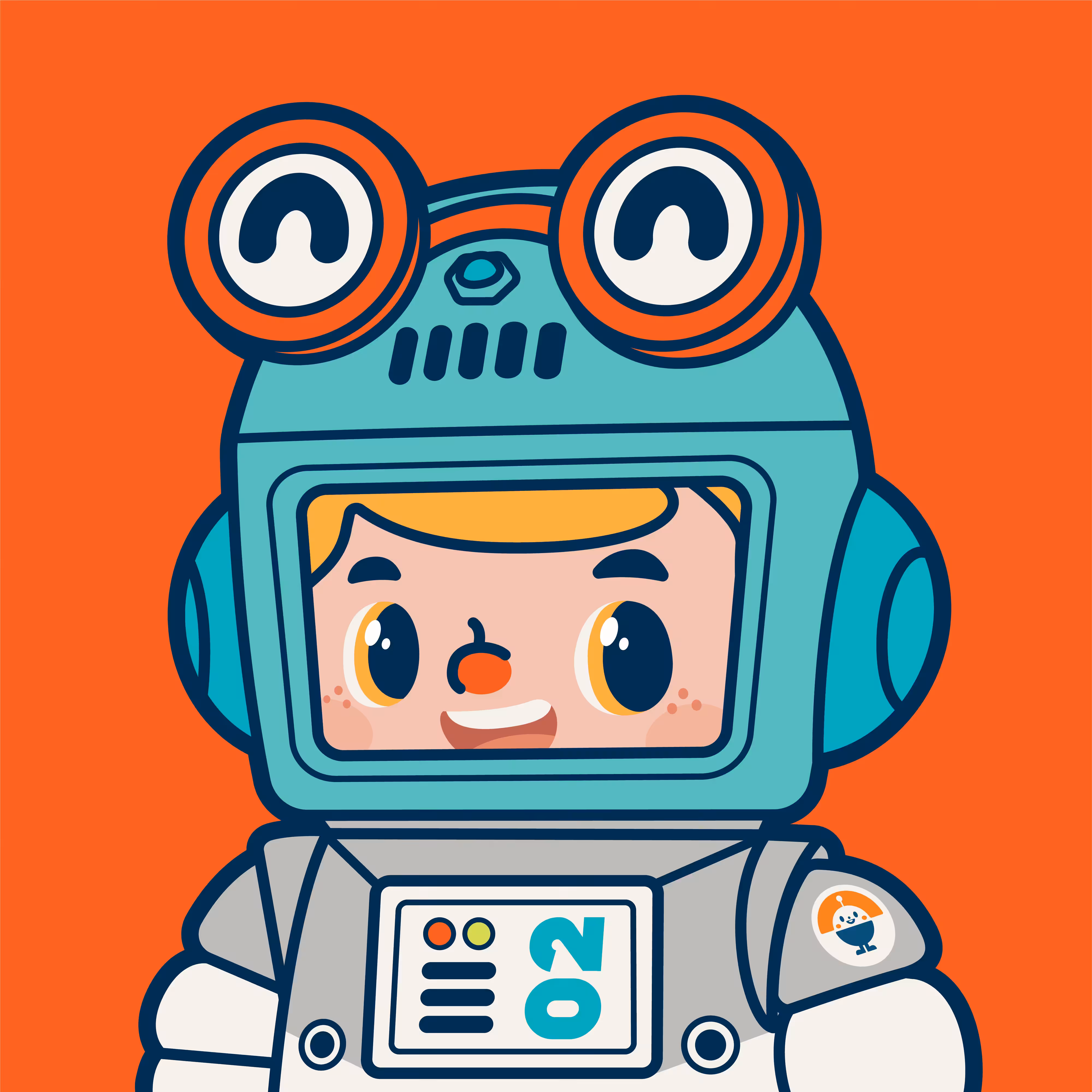 Owange Team PFP Collectibles: Space Boy #2