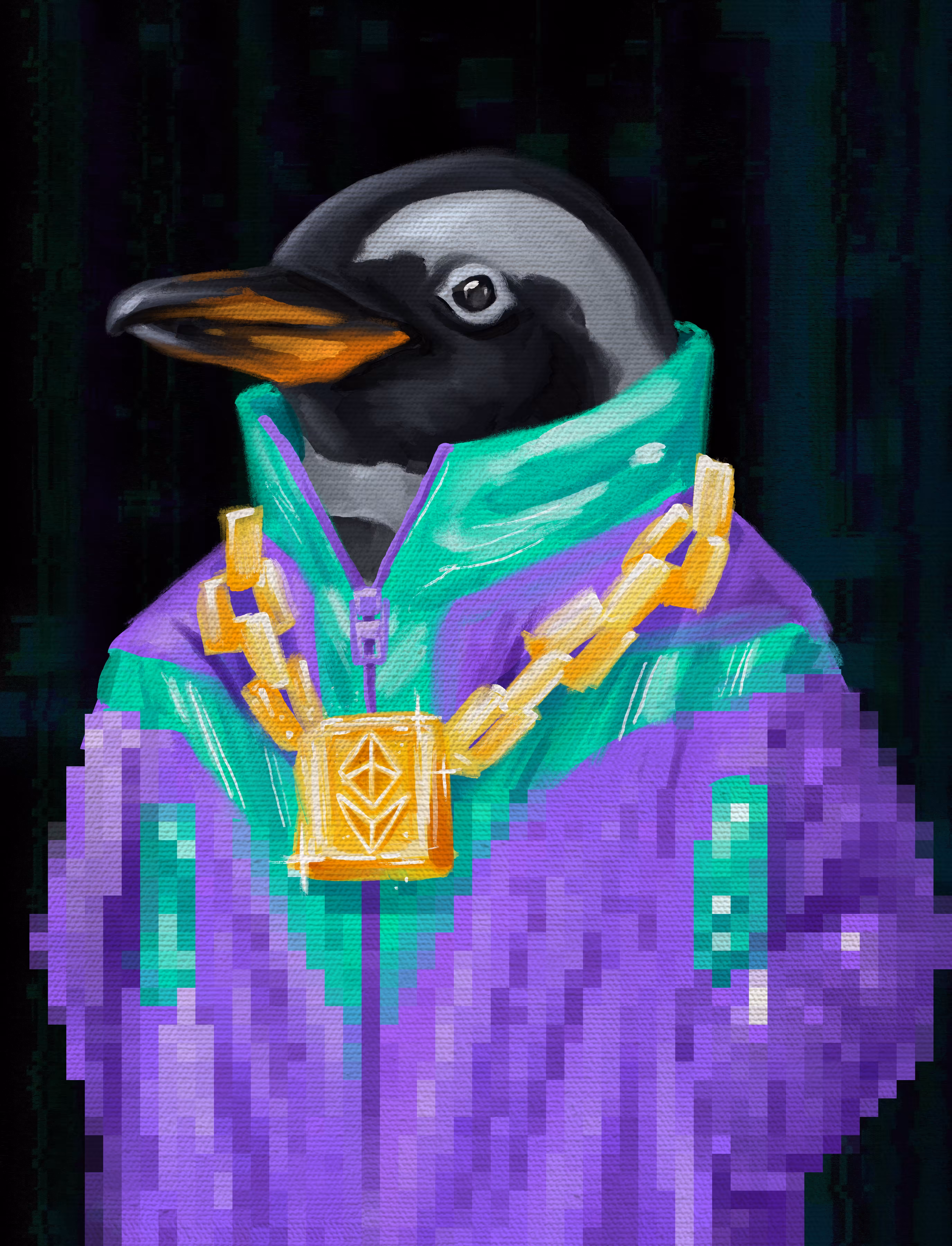 Depth of the soul: Penguin