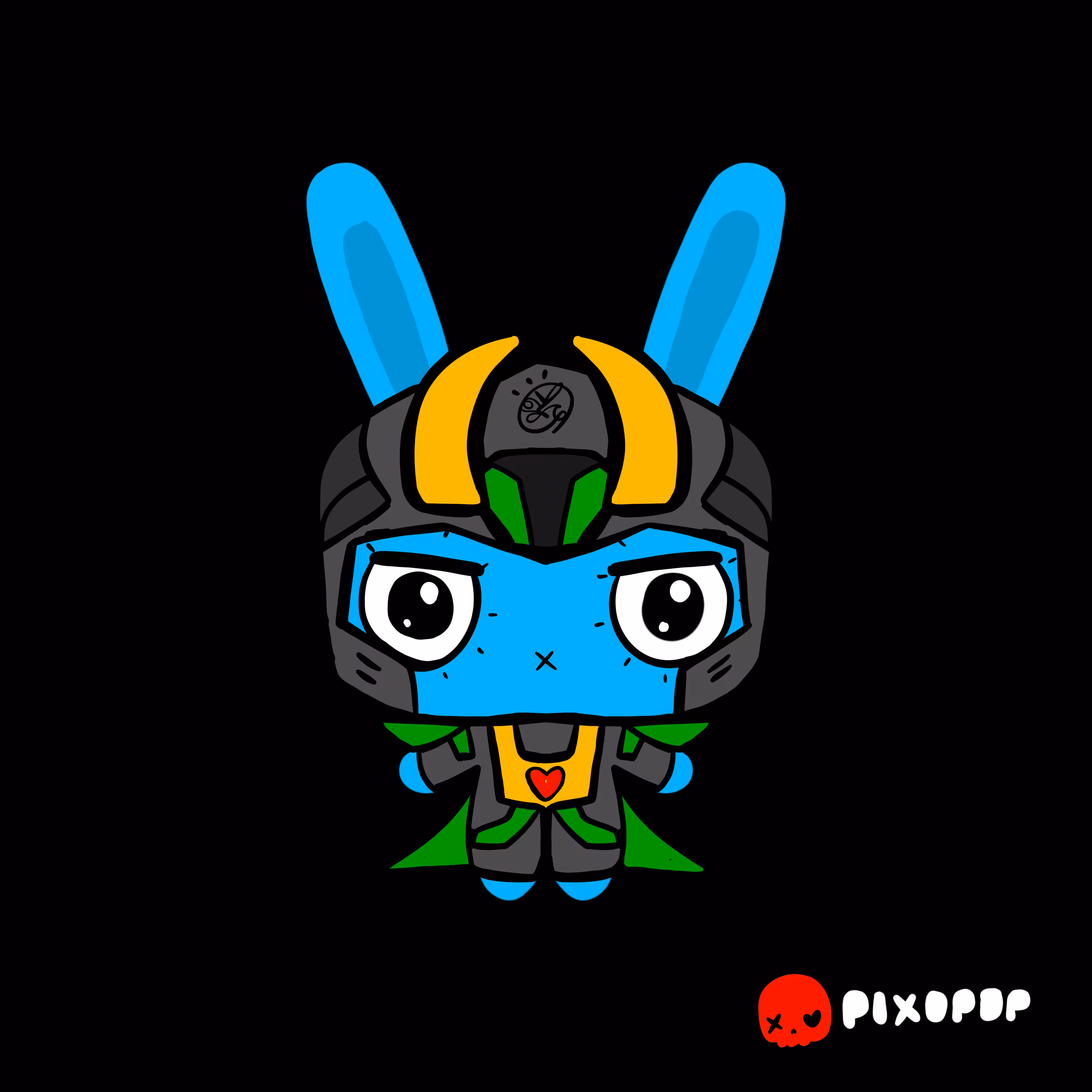 PIXOPOP CUTIES: Stitch Bunny #136