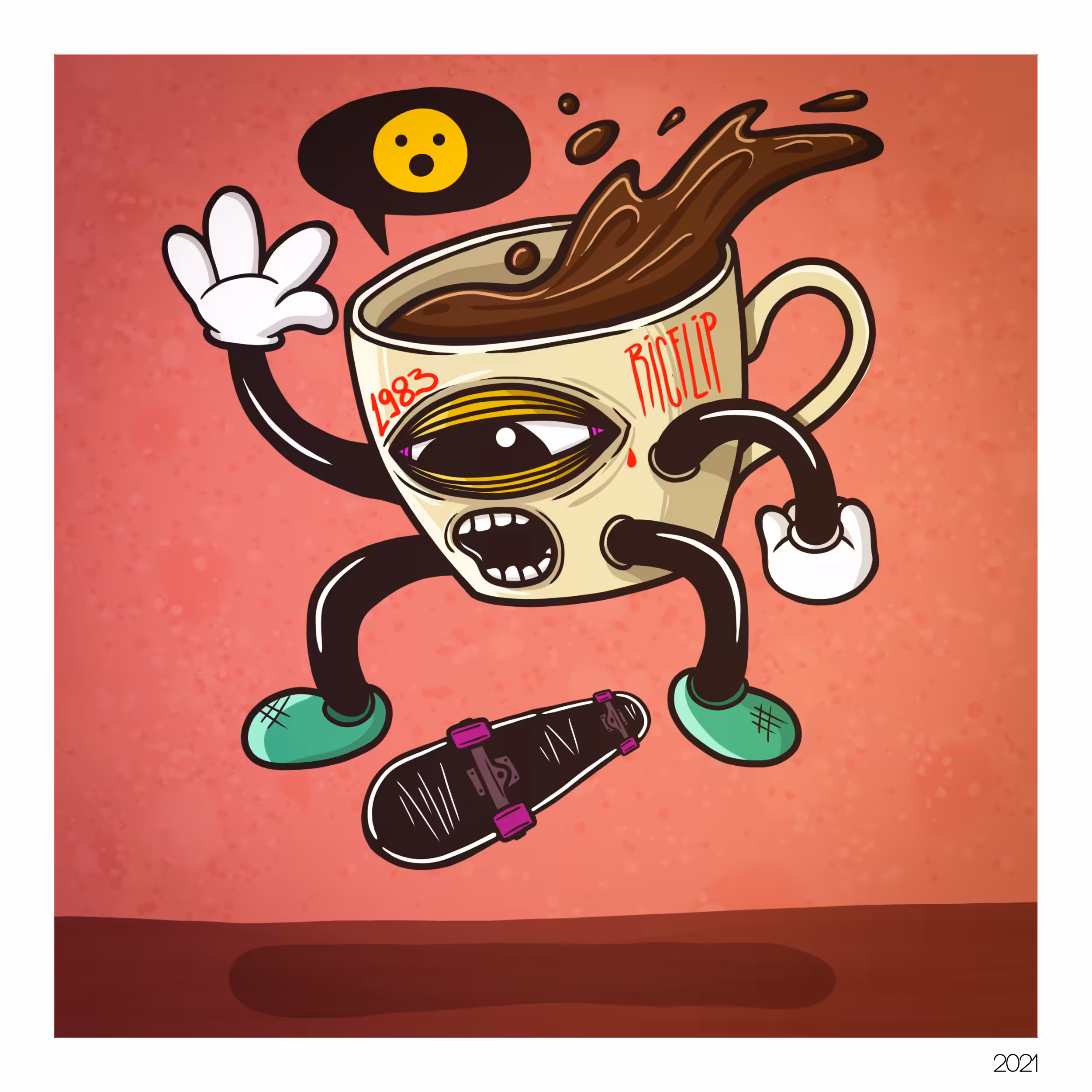 Strong Coffee - 360° Flip