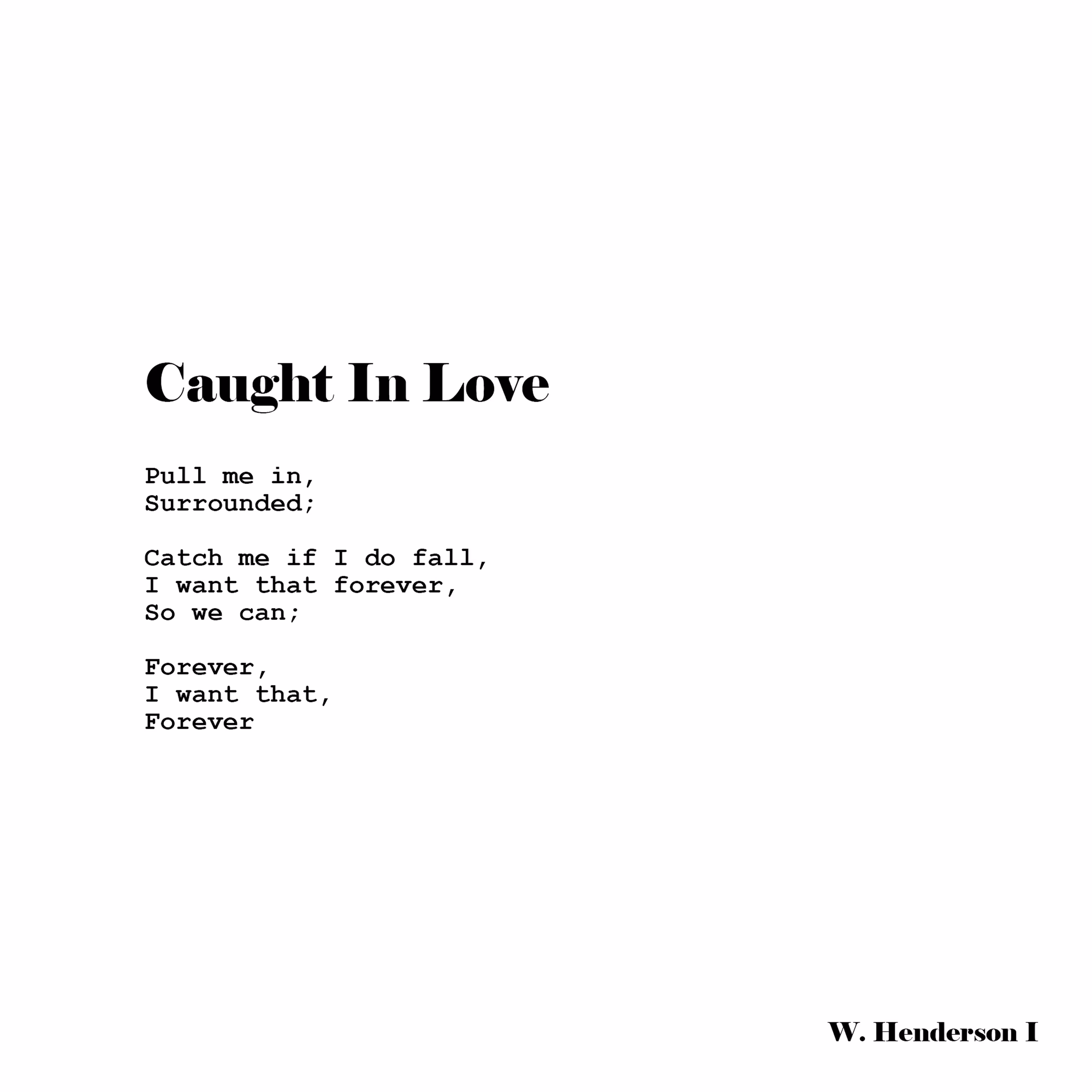 Caught In Love