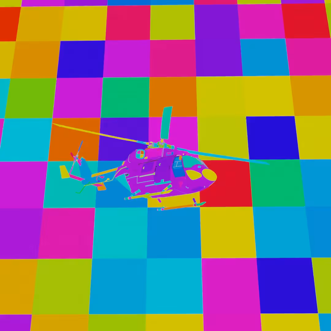 Chaotic Colors Collection #3 "Copter"