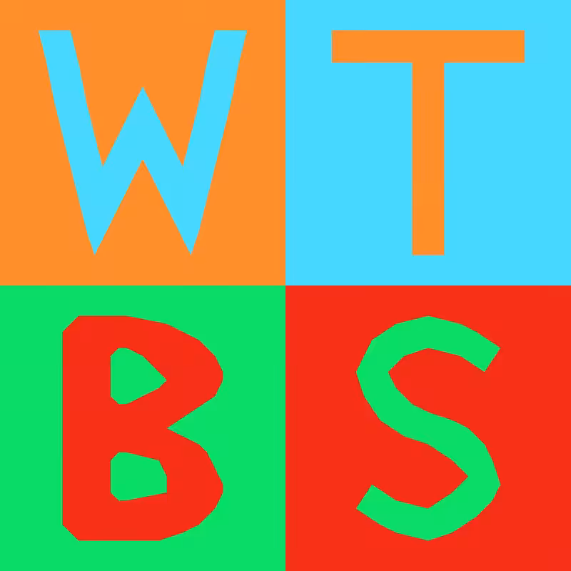 Waiting To Be Signed Logo with Wobbles #161