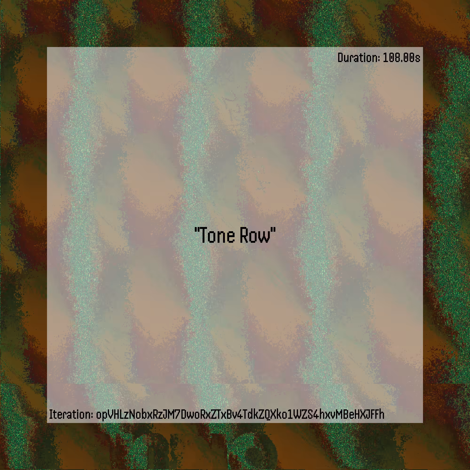 Tone Row #85