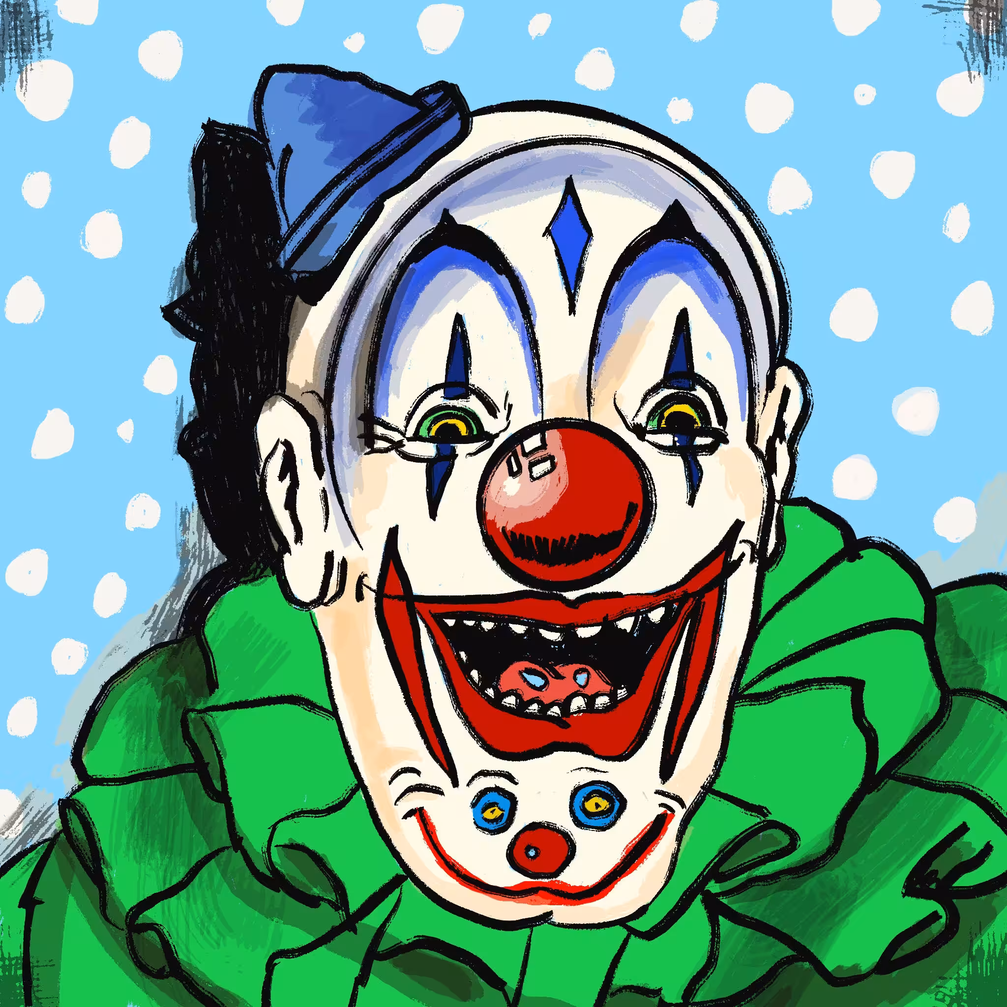 Chin chin the Brain Clown