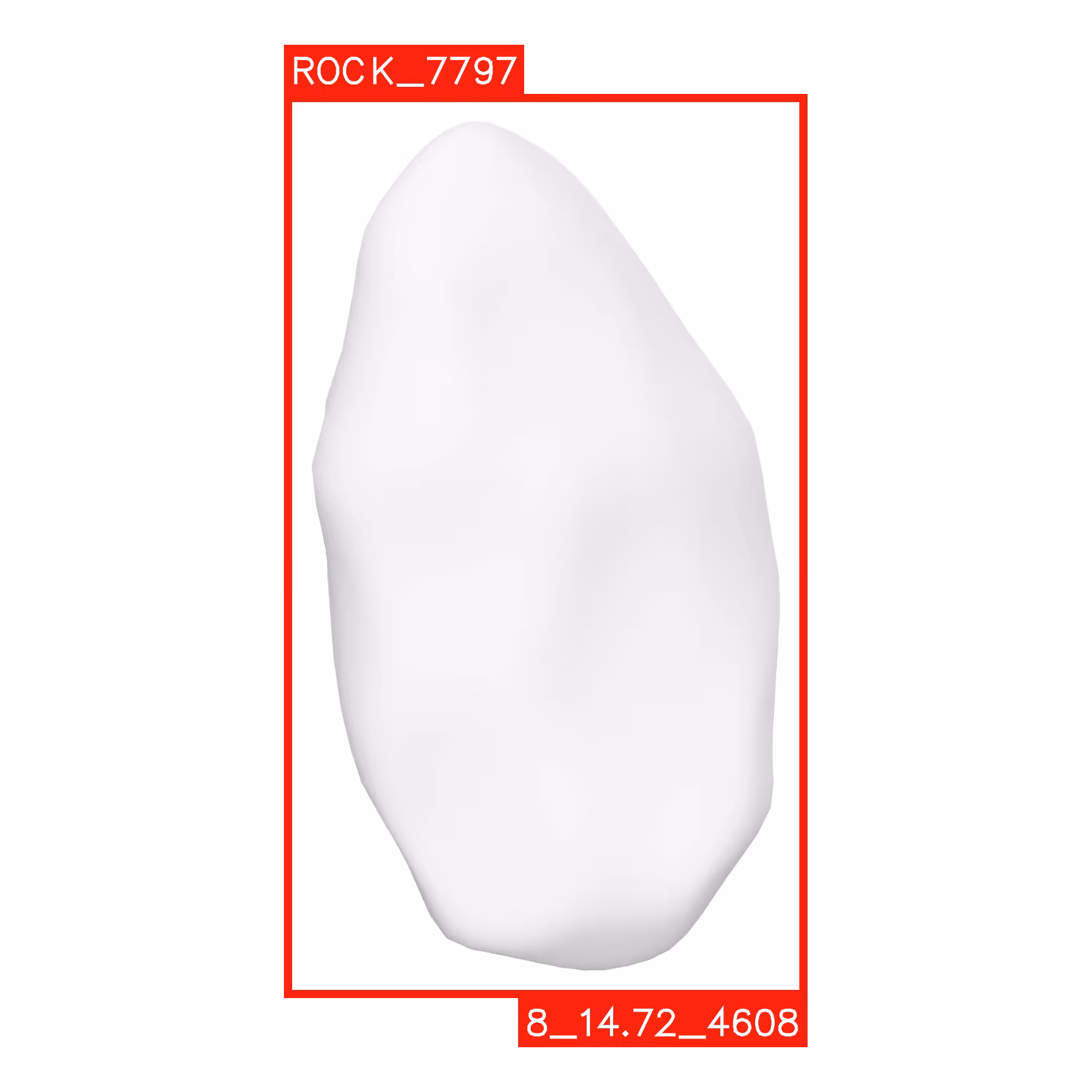 UNSHADED ROCKS: ROCK 7797