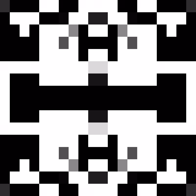 QR Glyphs Invaders #6