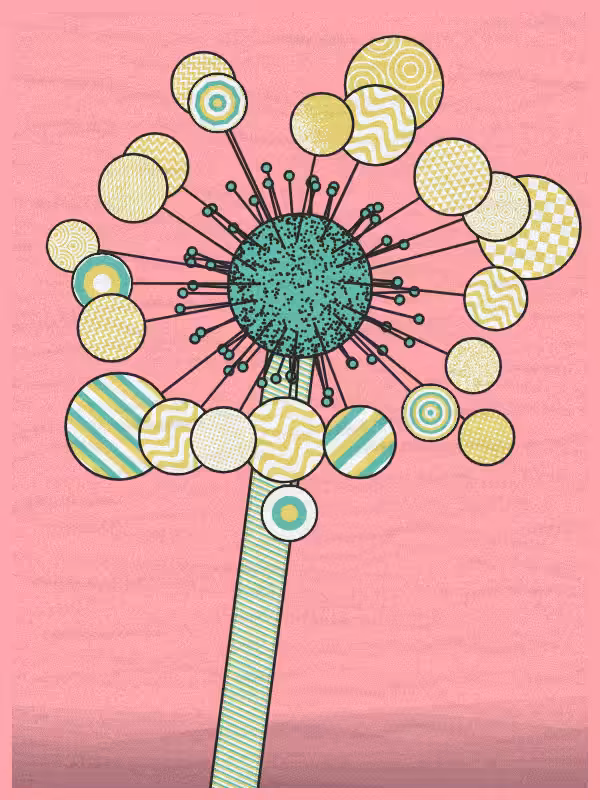 Abstract Dandelion #18
