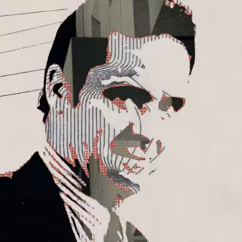 THE GENERATIVE PORTRAIT COLLECTION OF ROBERT MALLARY: Generative Portrait of Robert Mallary #414