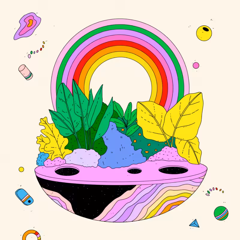 🌈🌴🪐 #155