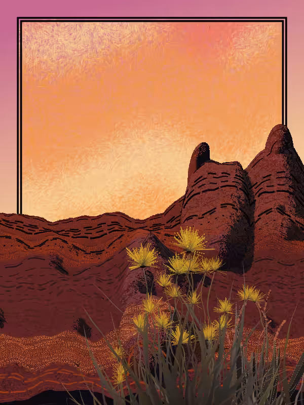 Desert Sun Rising #51
