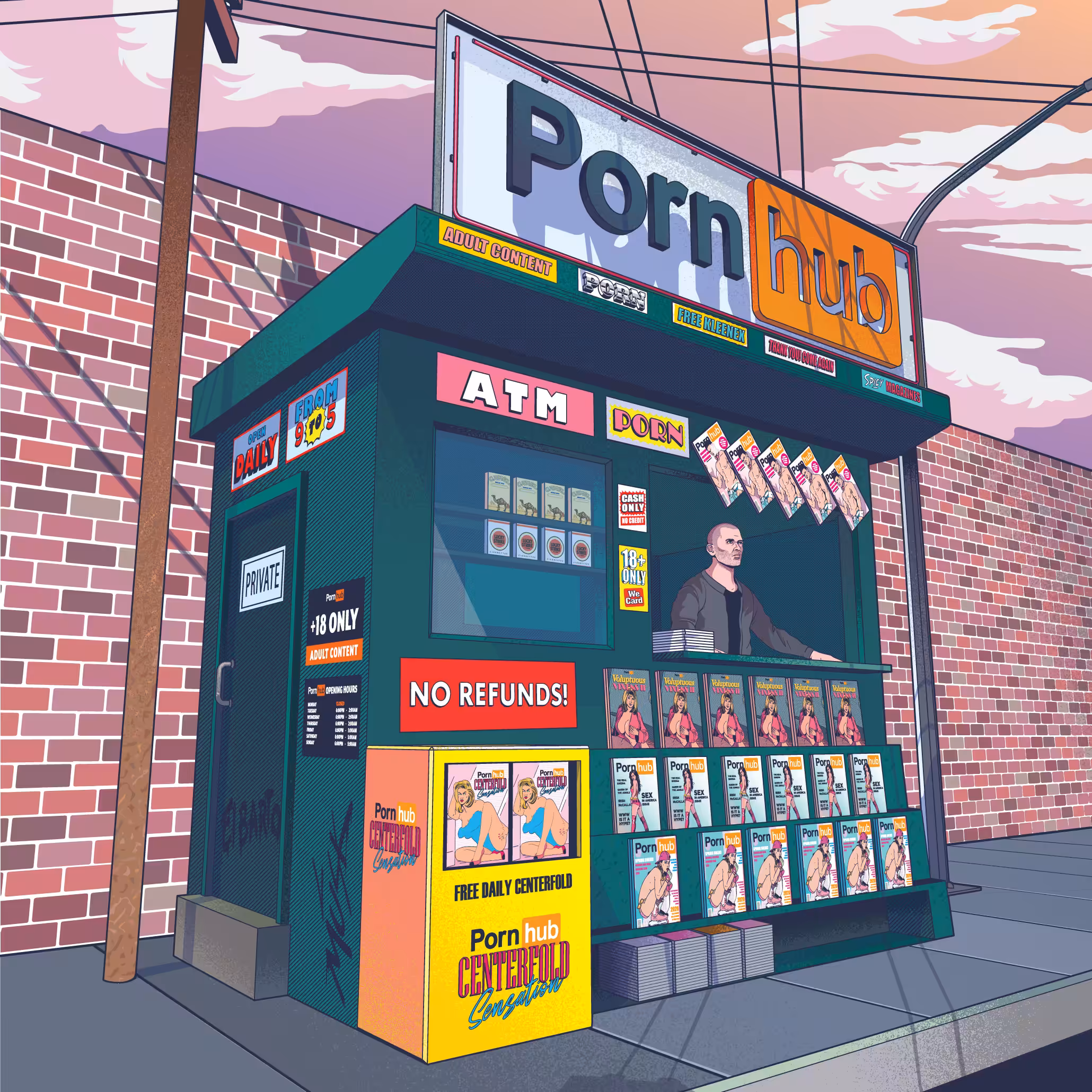 Pornhub before the internet