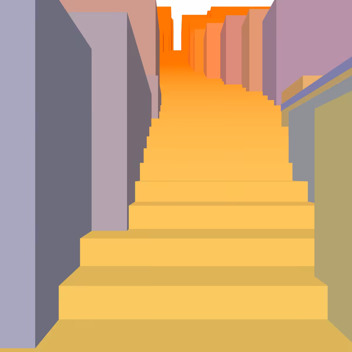 Climbing the stairs to the moon #1