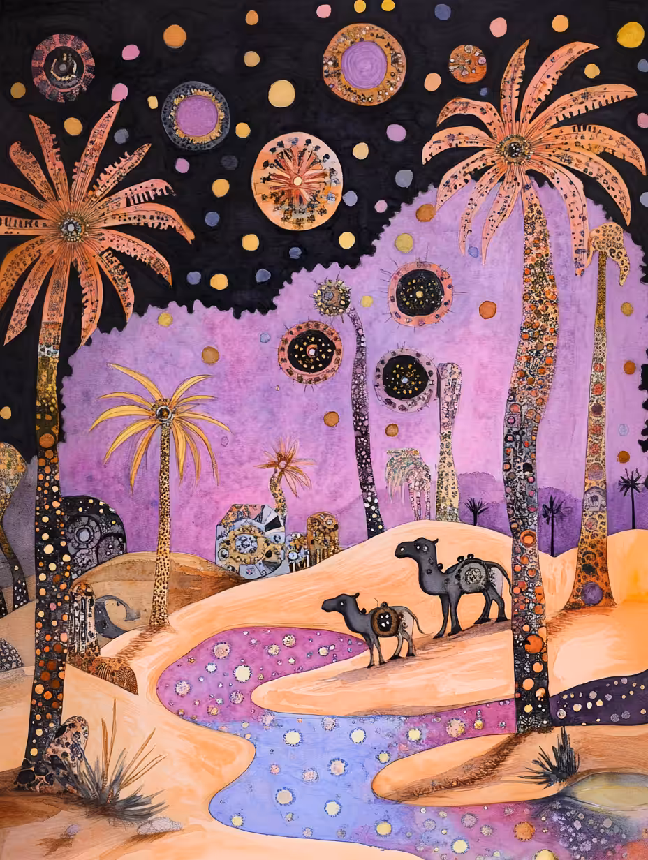 The Improbable Oasis of a Thousand Moons