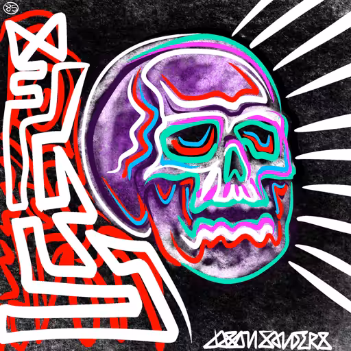 DrainedEye Skull #85: 'LOOKING FORWARD'