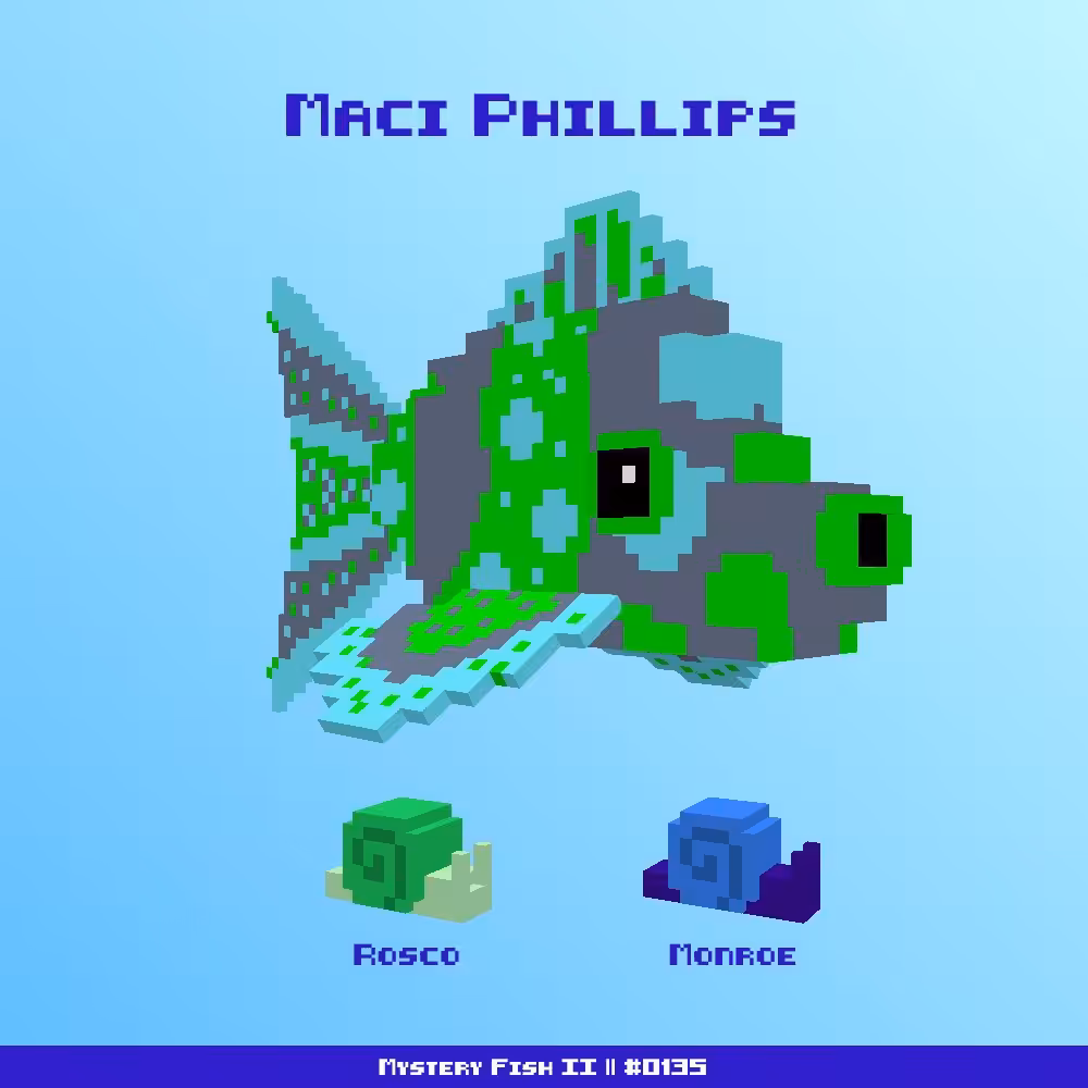 Maci Phillips :: Mystery Fish 0135/1000 