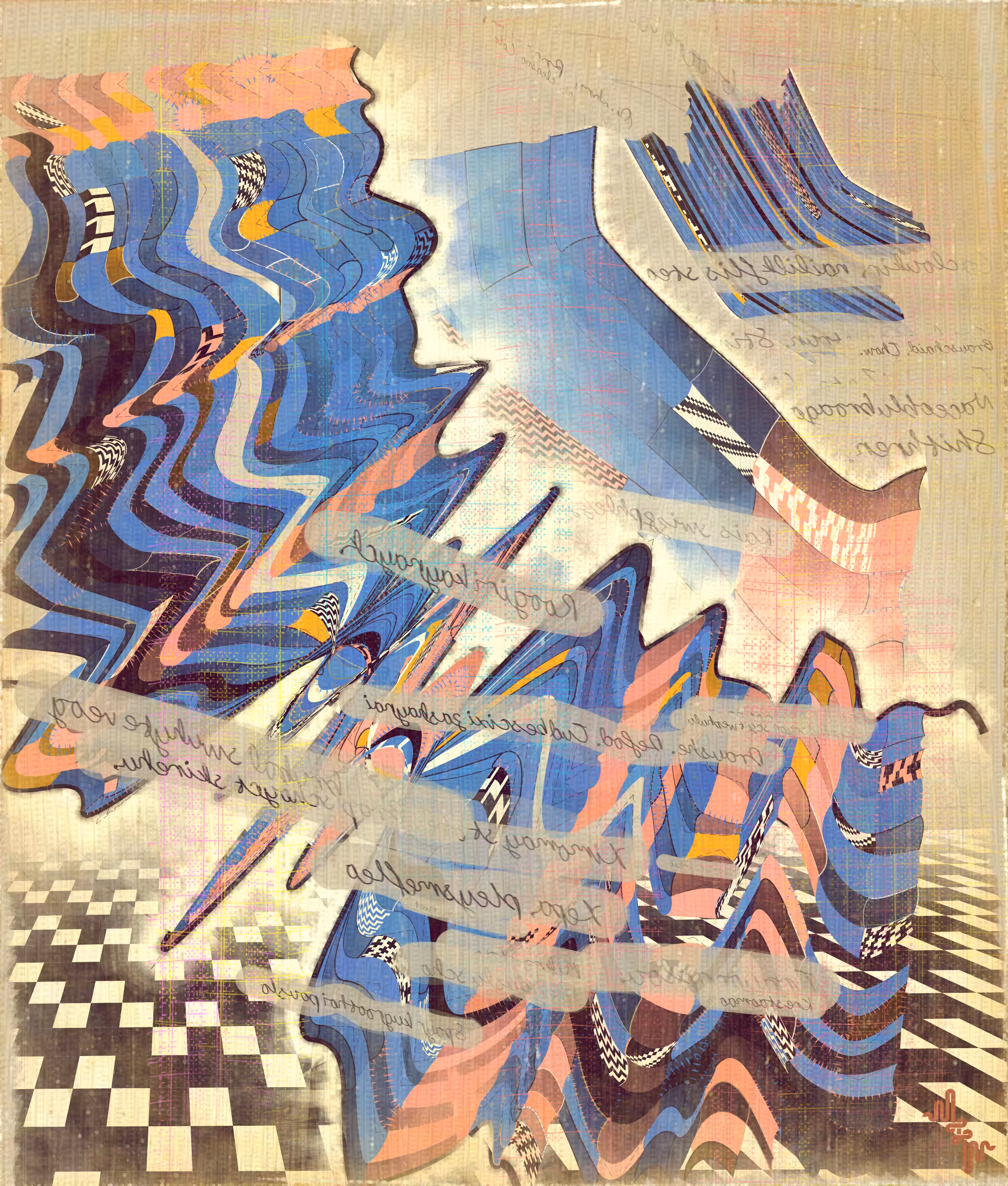 Amplitudes of Canvas #184