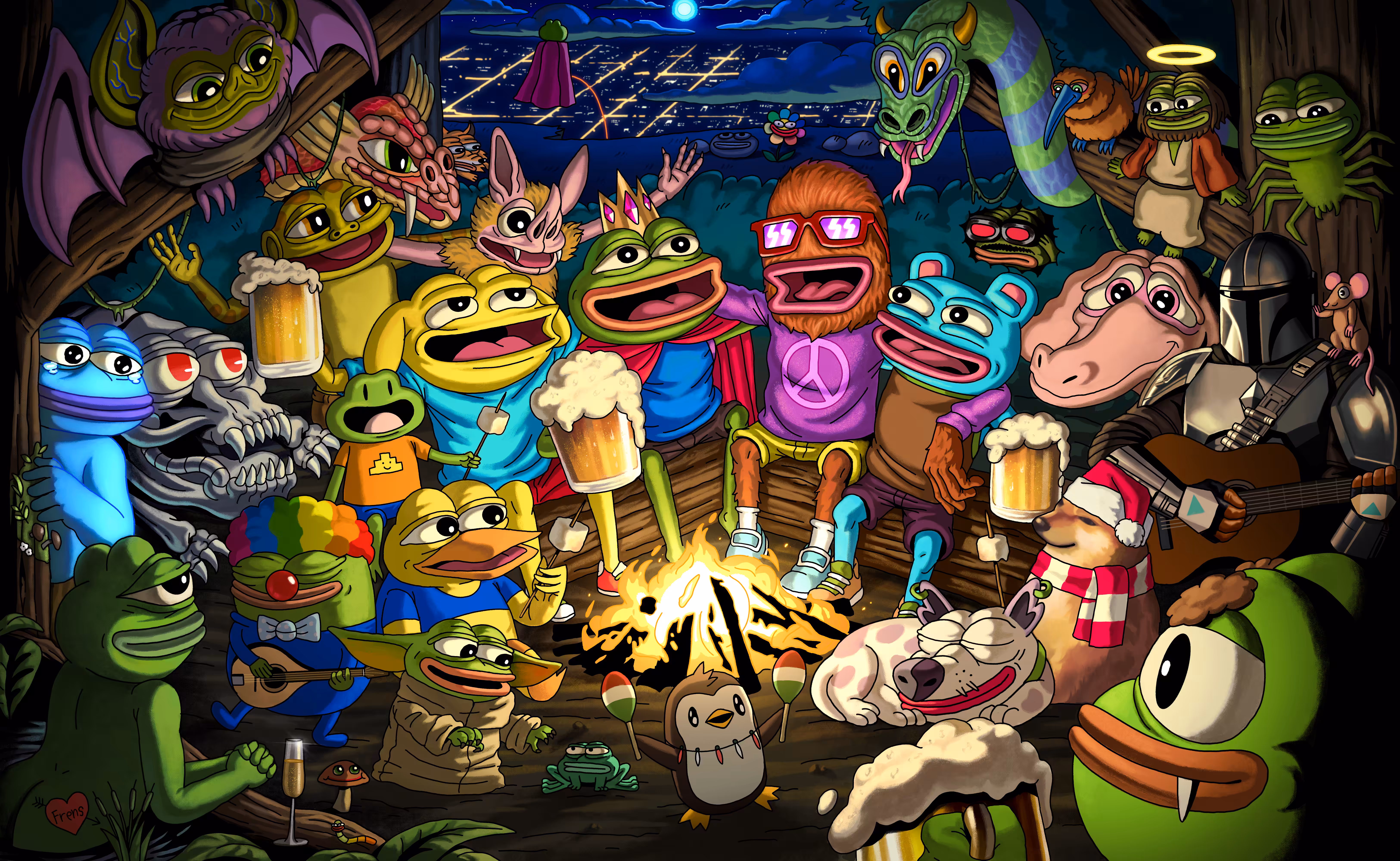 CAMP FIRE PARTY 