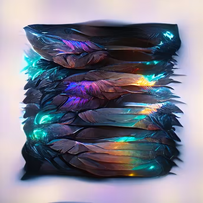 Iridescent Feathers