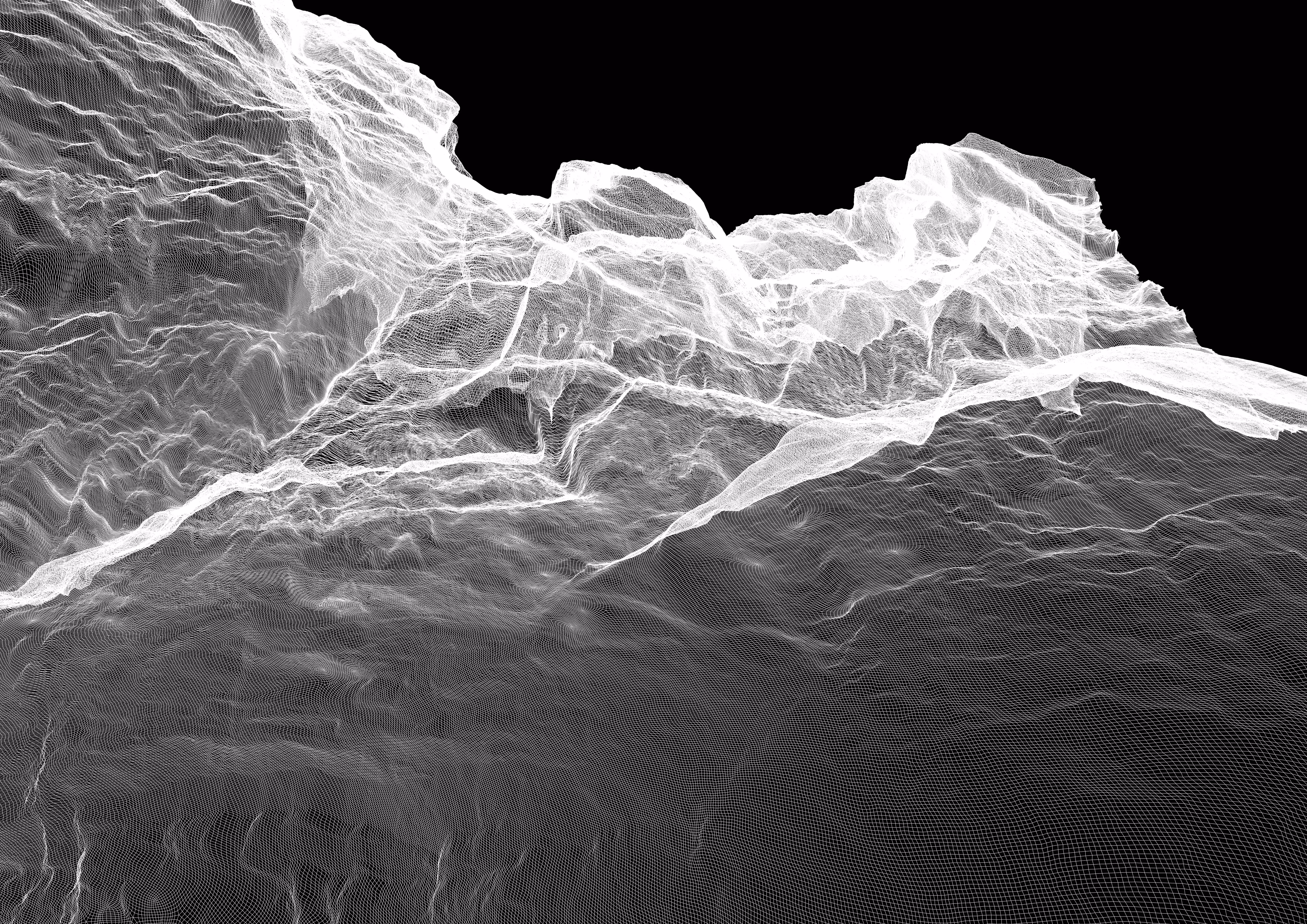 INVERSION LANDSCAPE DIGITAL PAINTING IV