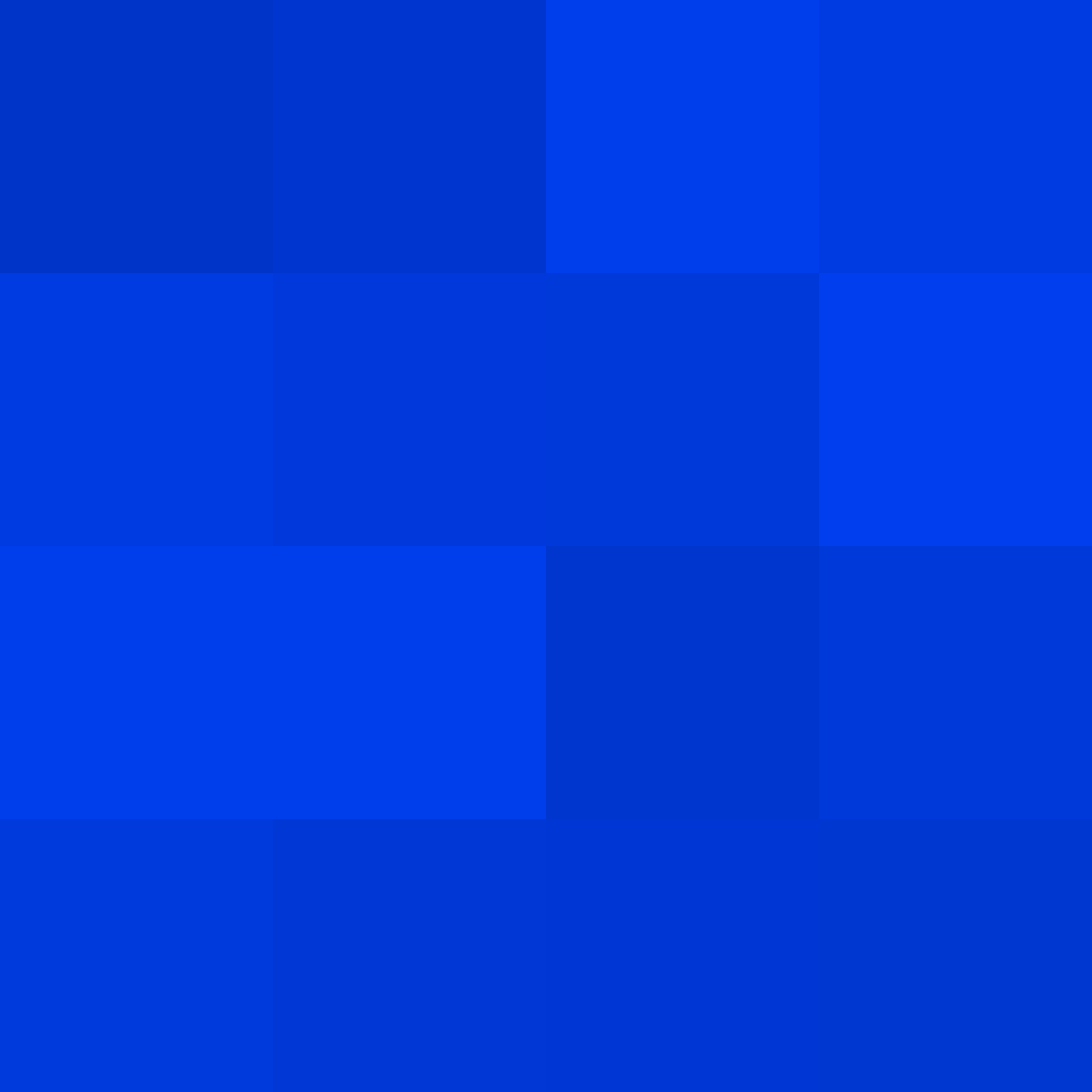 Proof of Work 4x4 Blue Duration